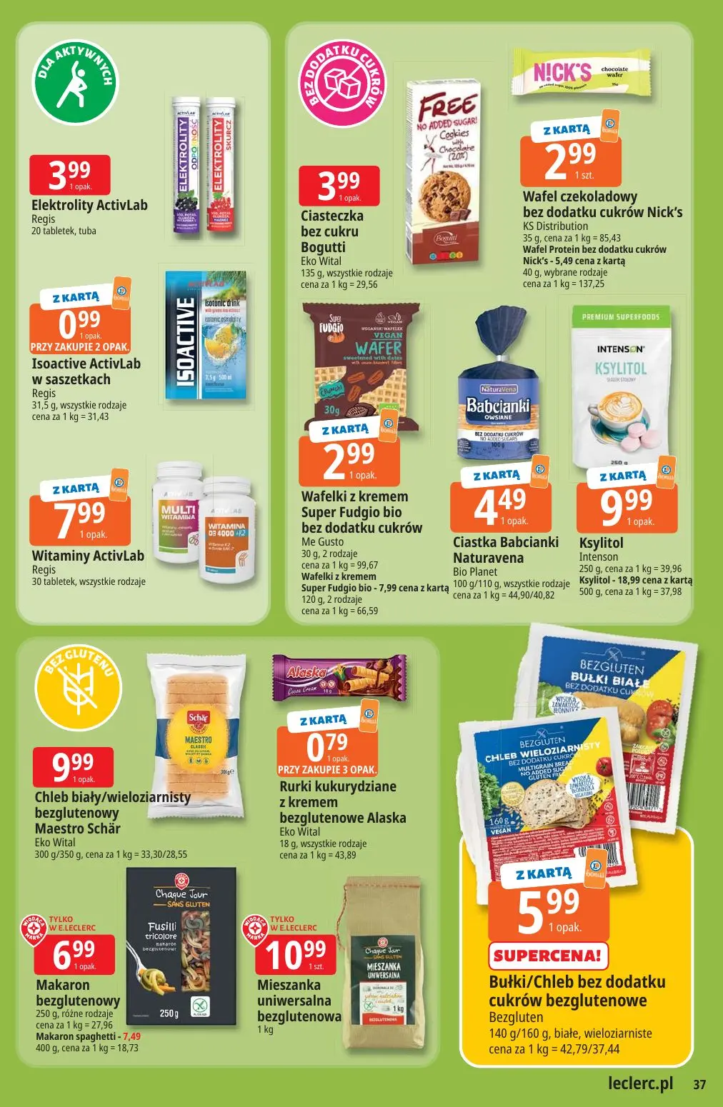 gazetka promocyjna E.Leclerc Wielkanocne przygotowania - oferta rozszerzona - Strona 37