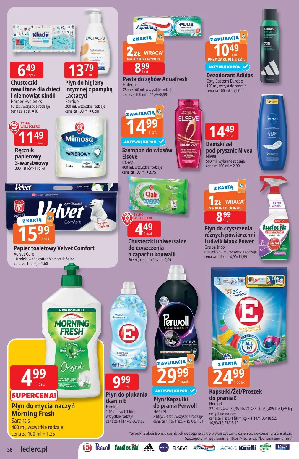 gazetka promocyjna E.Leclerc Wielkanocne przygotowania - oferta rozszerzona - Strona 38