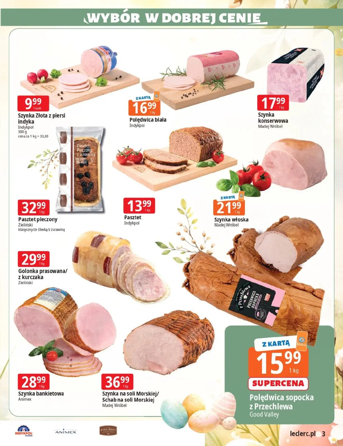 gazetka promocyjna E.Leclerc Święta Wielkanocne - Strona 3