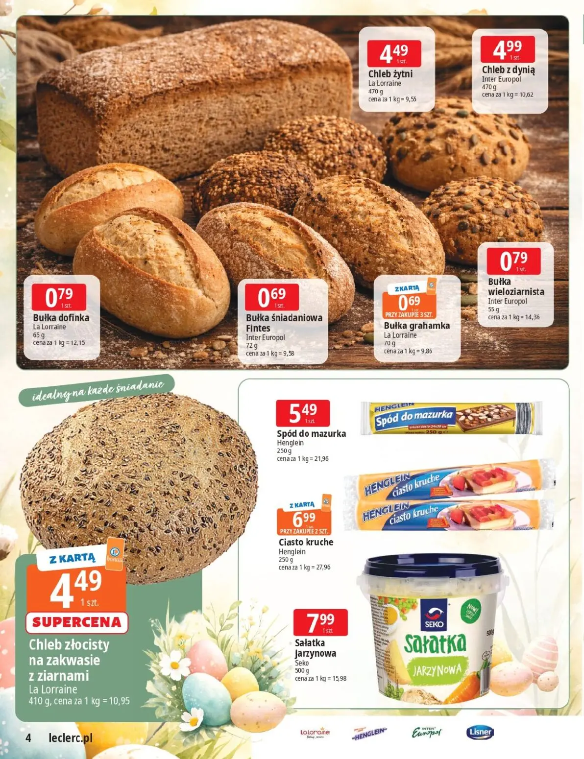 gazetka promocyjna E.Leclerc Święta Wielkanocne - Strona 4