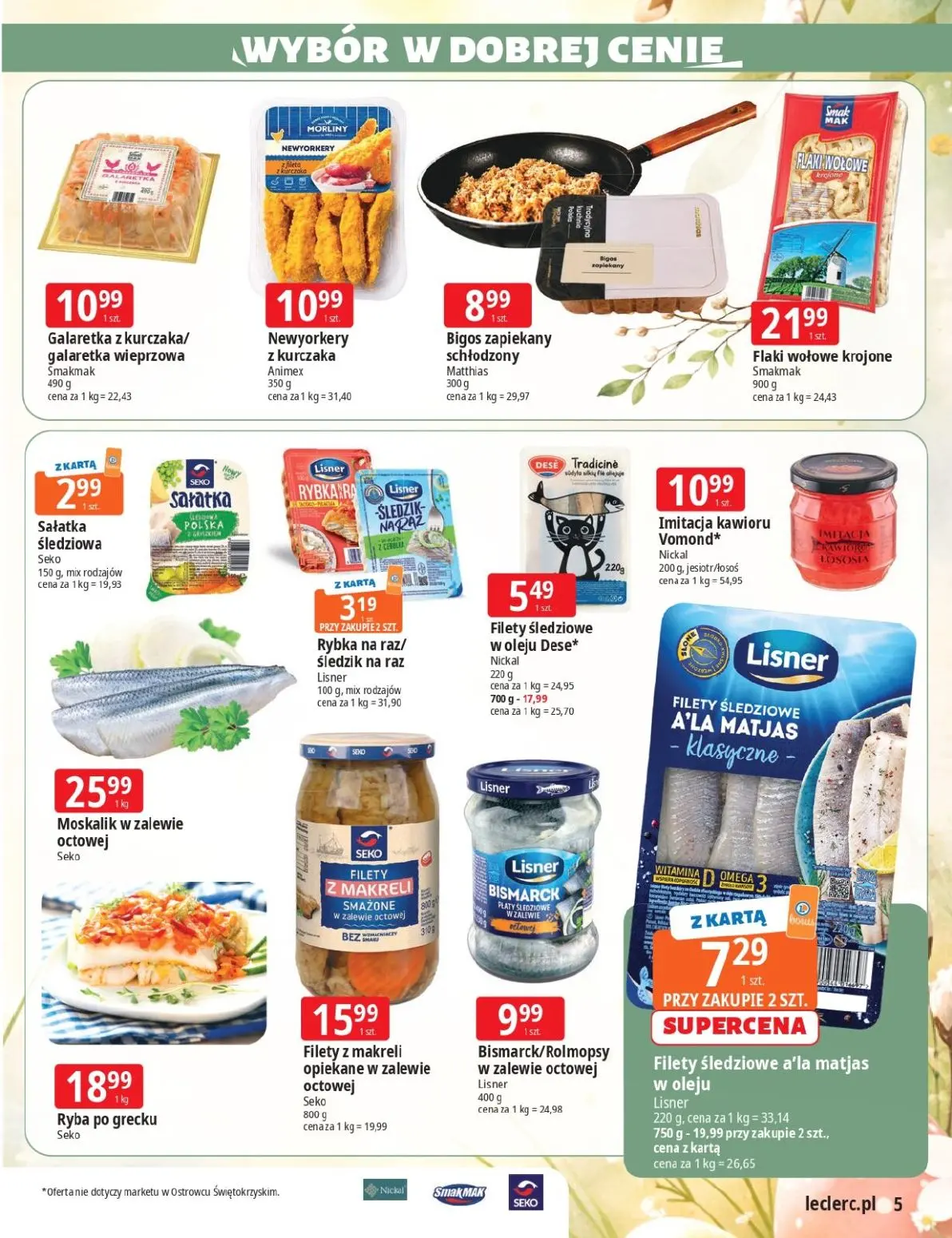 gazetka promocyjna E.Leclerc Święta Wielkanocne - Strona 5