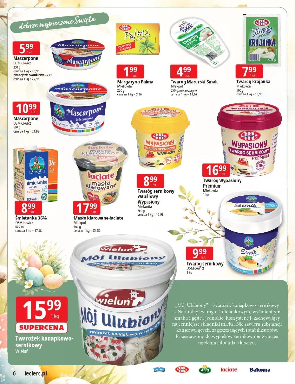 gazetka promocyjna E.Leclerc Święta Wielkanocne - Strona 6