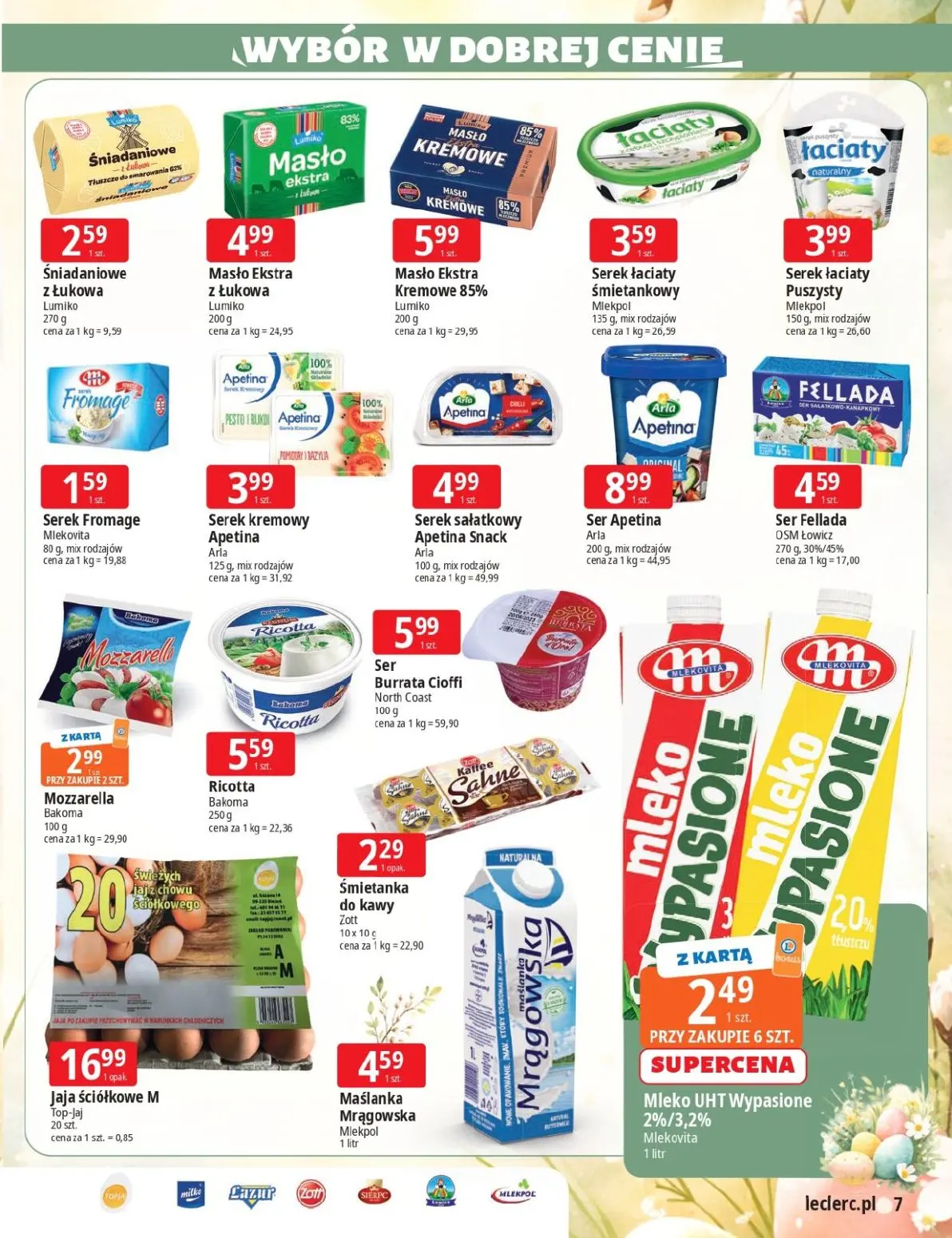 gazetka promocyjna E.Leclerc Święta Wielkanocne - Strona 7