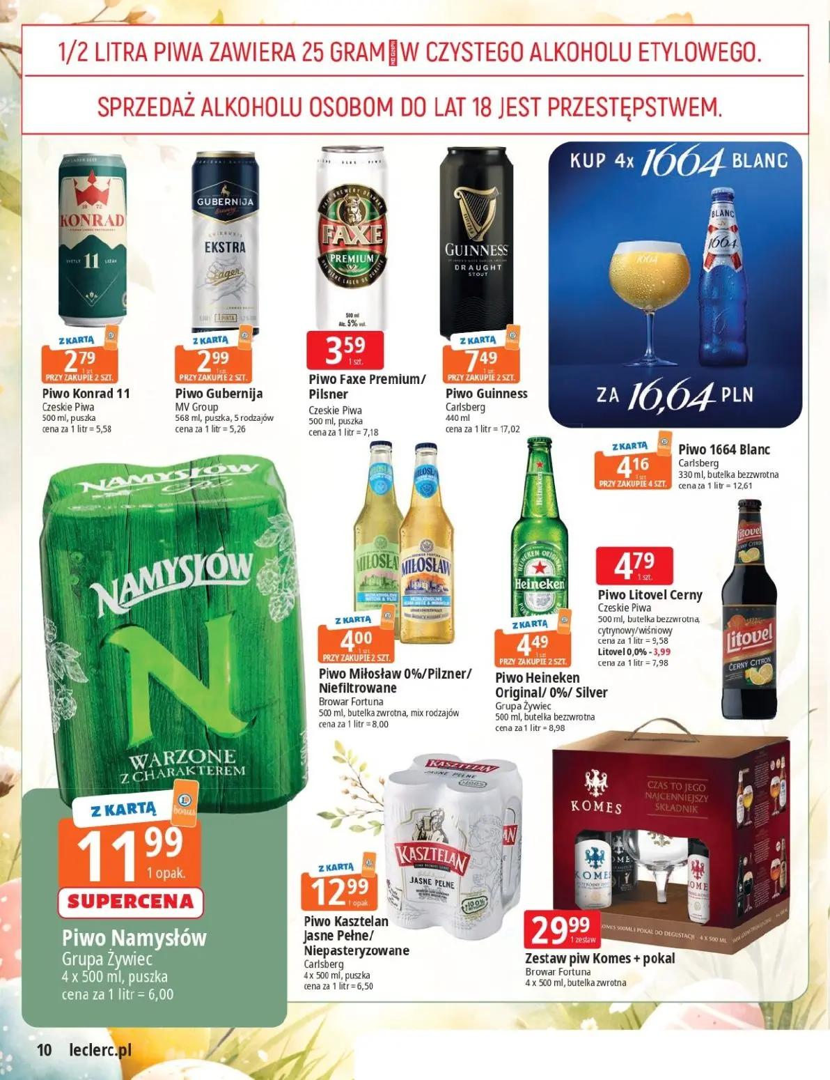 gazetka promocyjna E.Leclerc Święta Wielkanocne - Strona 10