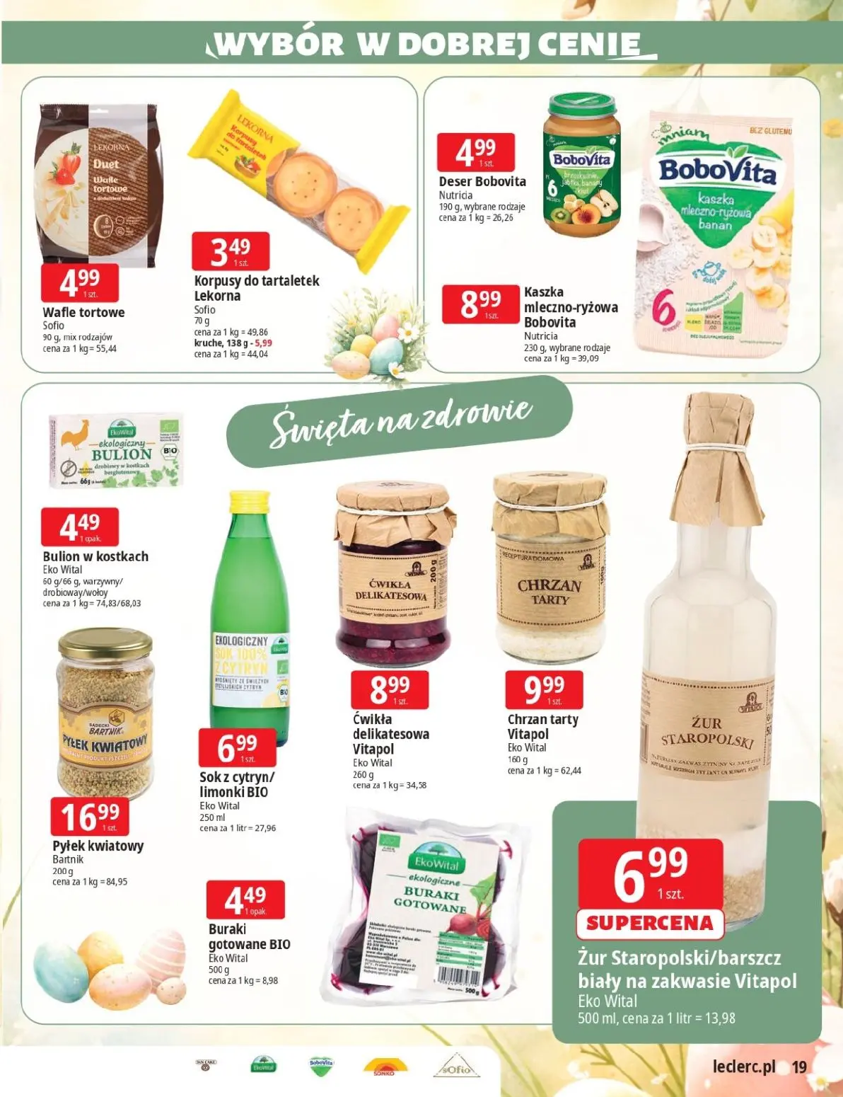gazetka promocyjna E.Leclerc Święta Wielkanocne - Strona 19