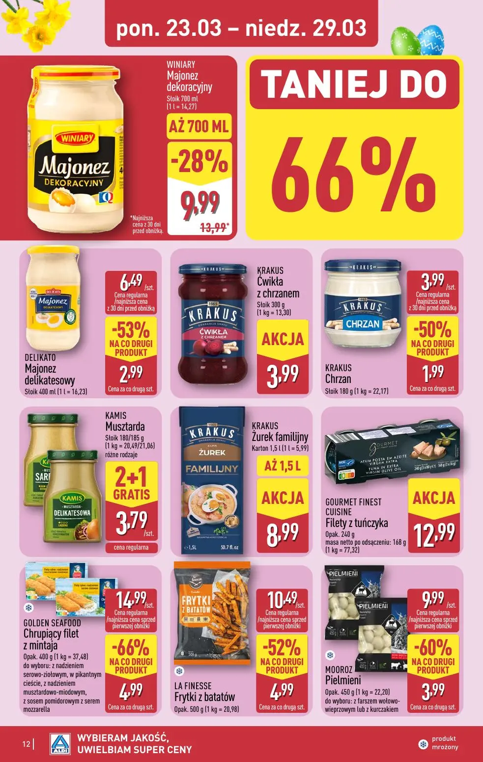 gazetka promocyjna ALDI Na Wielkanoc wybieram Aldi - Strona 12