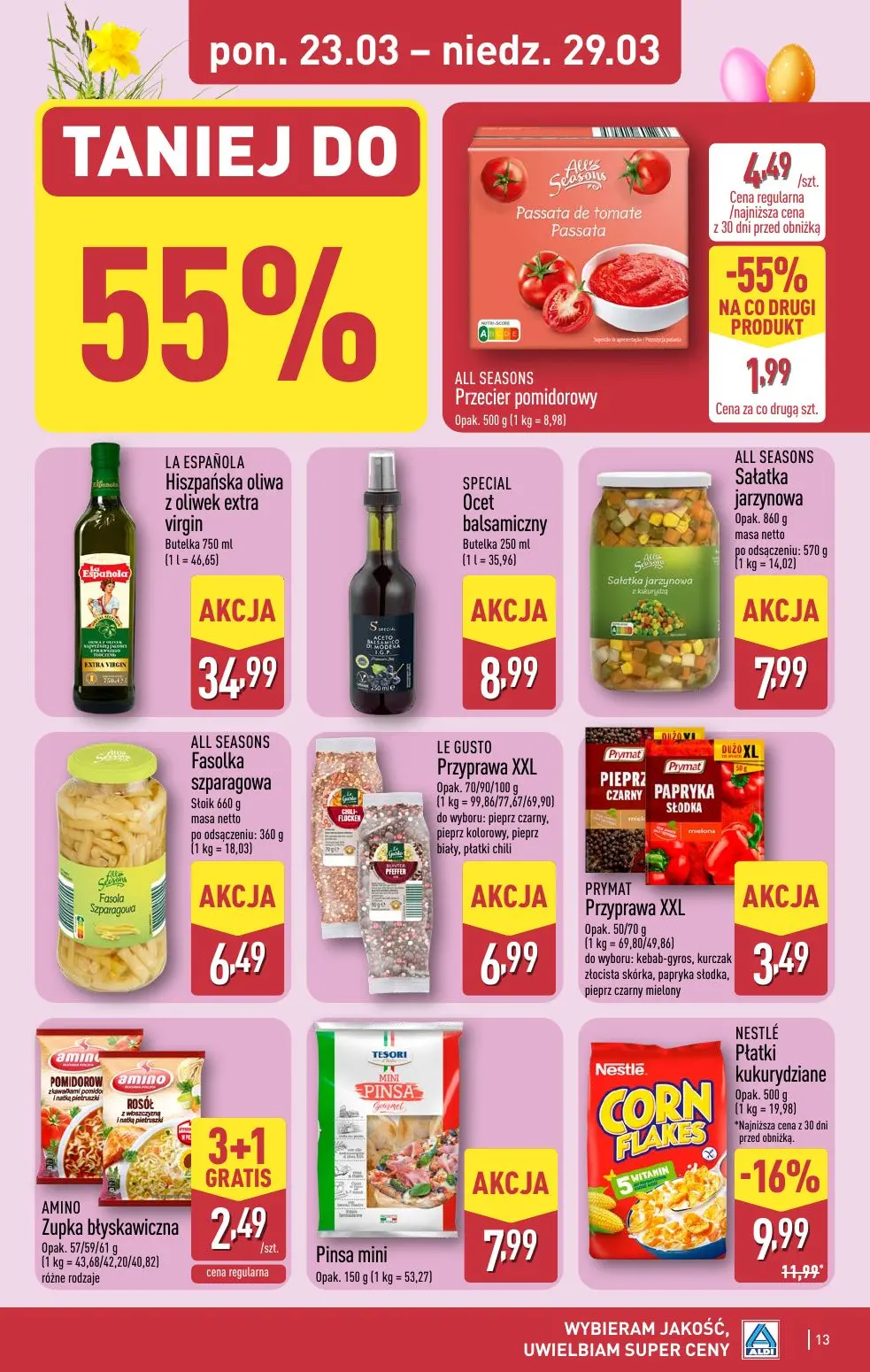 gazetka promocyjna ALDI Na Wielkanoc wybieram Aldi - Strona 13