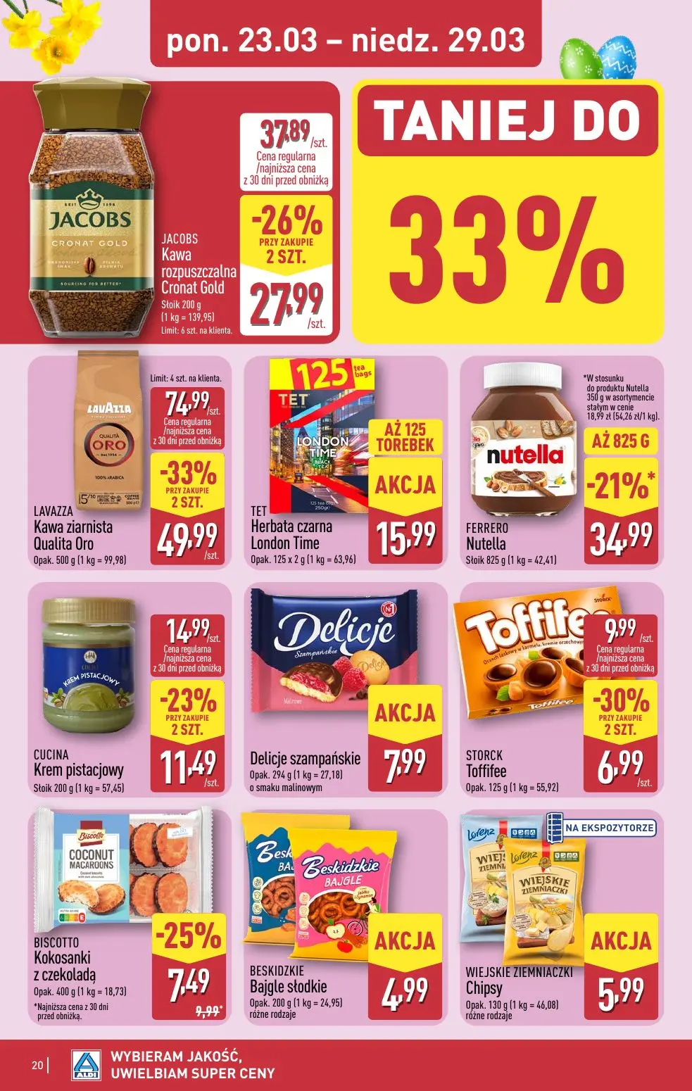 gazetka promocyjna ALDI Na Wielkanoc wybieram Aldi - Strona 20