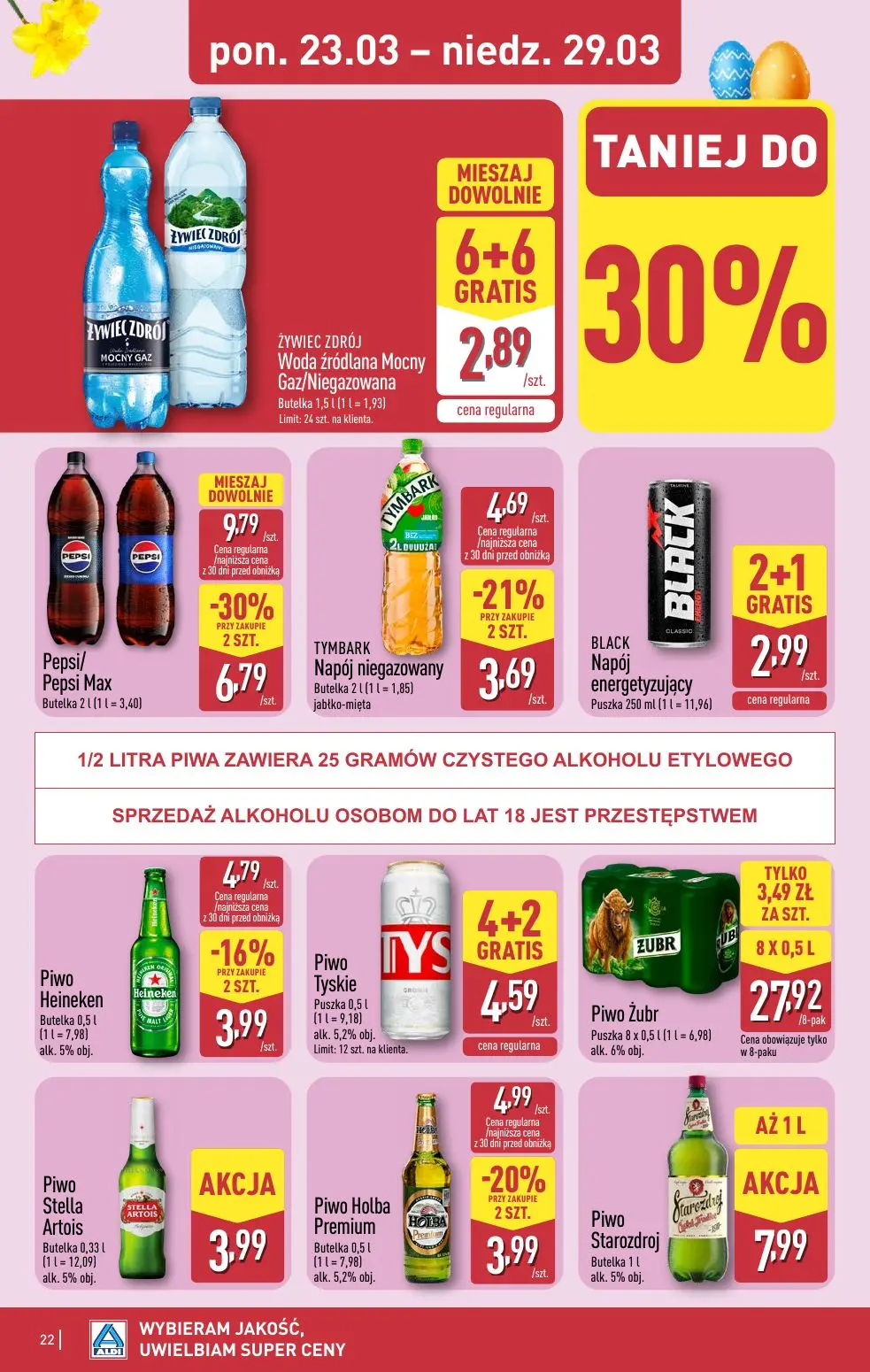gazetka promocyjna ALDI Na Wielkanoc wybieram Aldi - Strona 22