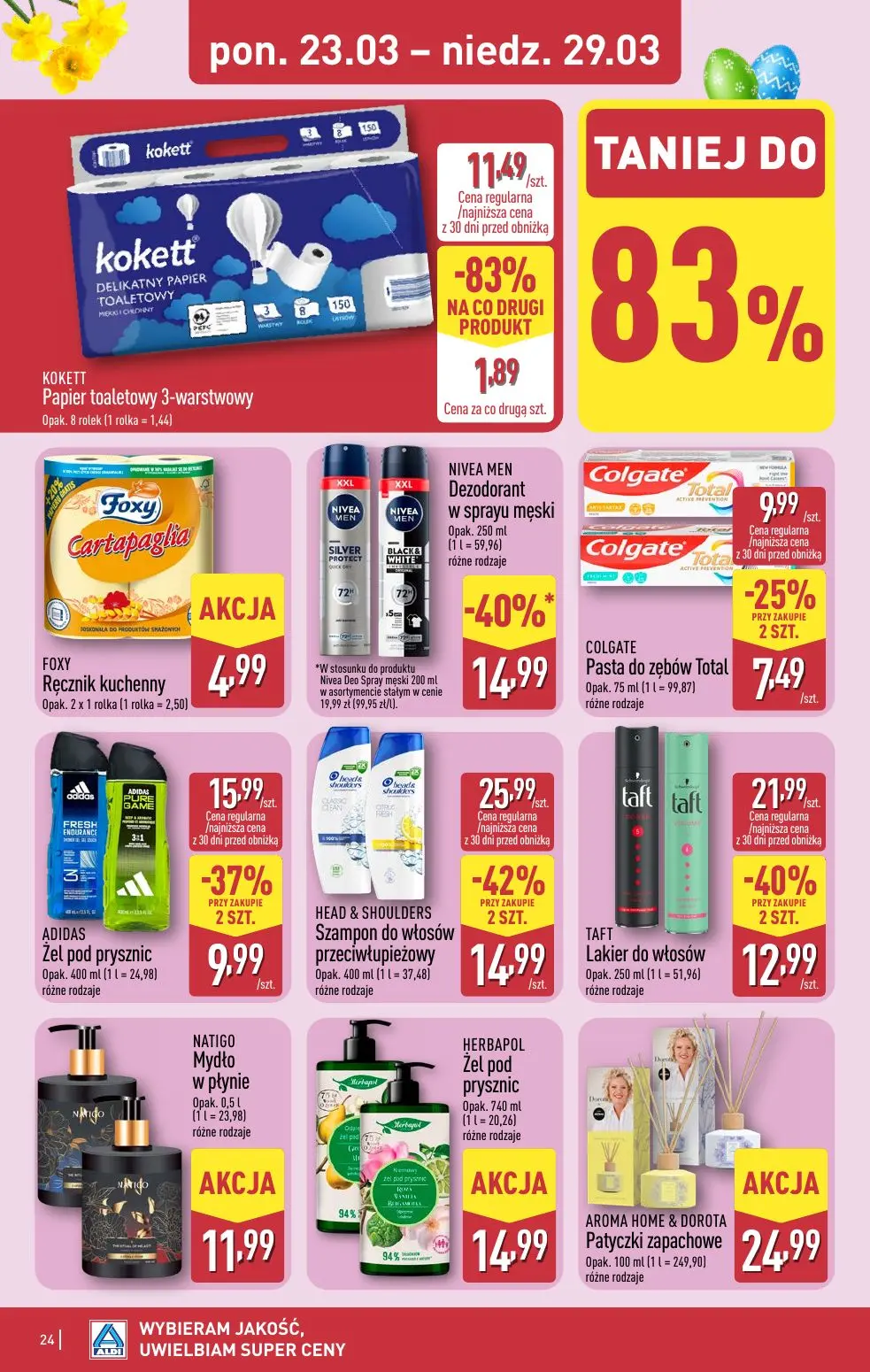 gazetka promocyjna ALDI Na Wielkanoc wybieram Aldi - Strona 24