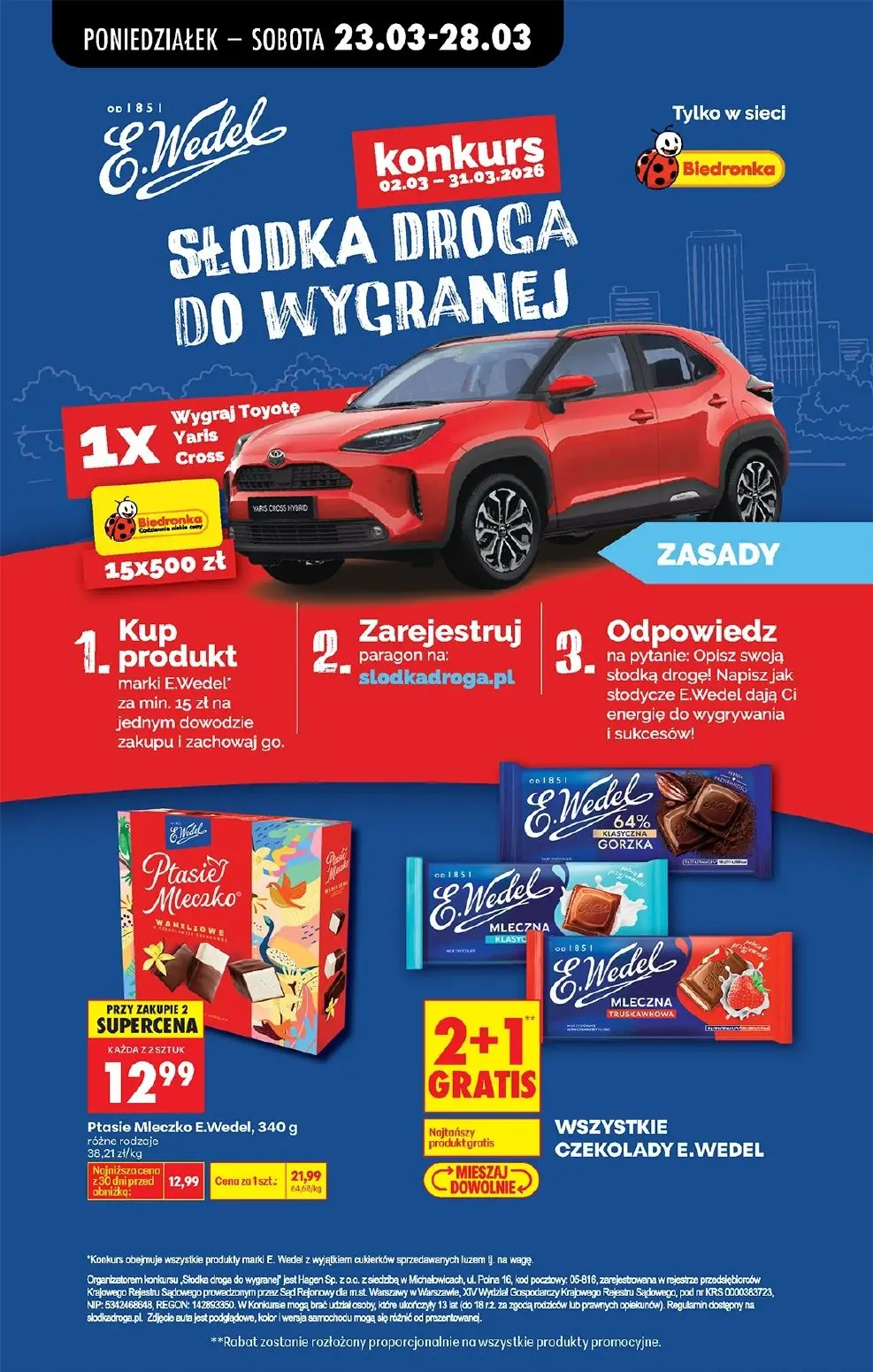 gazetka promocyjna Biedronka Lada tradycyjna. Od poniedziałku - Strona 63
