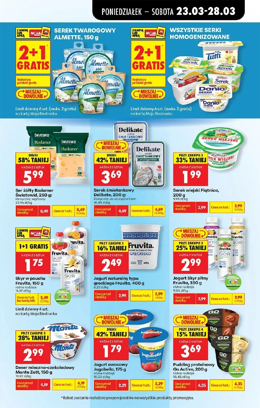 gazetka promocyjna Biedronka Od poniedziałku - Strona 49