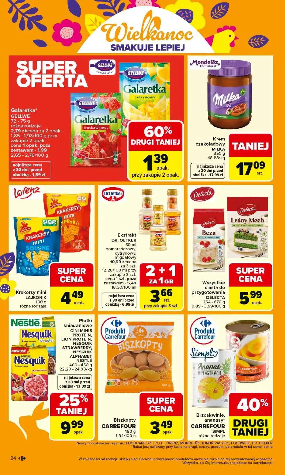 gazetka promocyjna Carrefour Market Wielkanoc smakuje lepiej - Strona 30