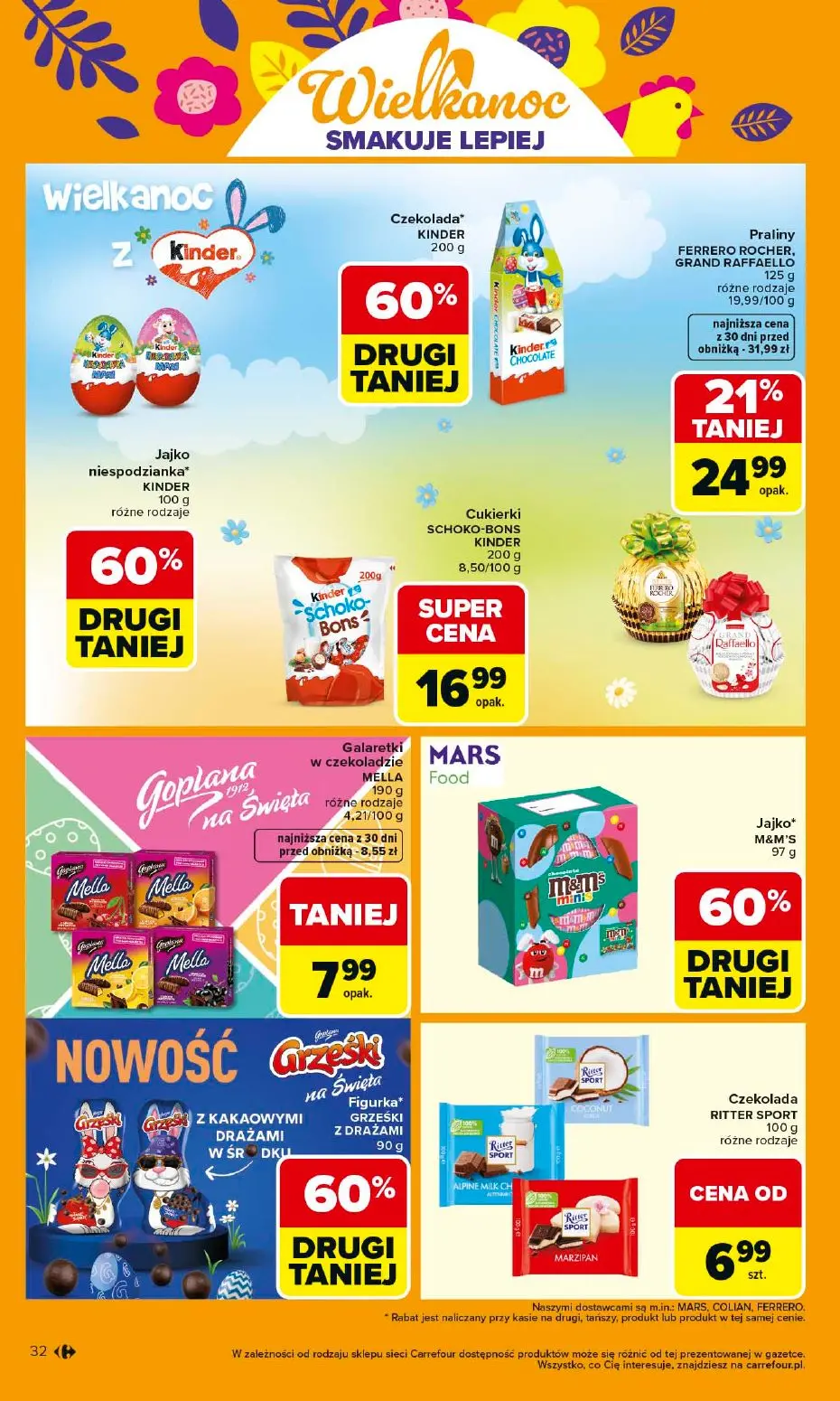 gazetka promocyjna Carrefour Market Wielkanoc smakuje lepiej - Strona 38