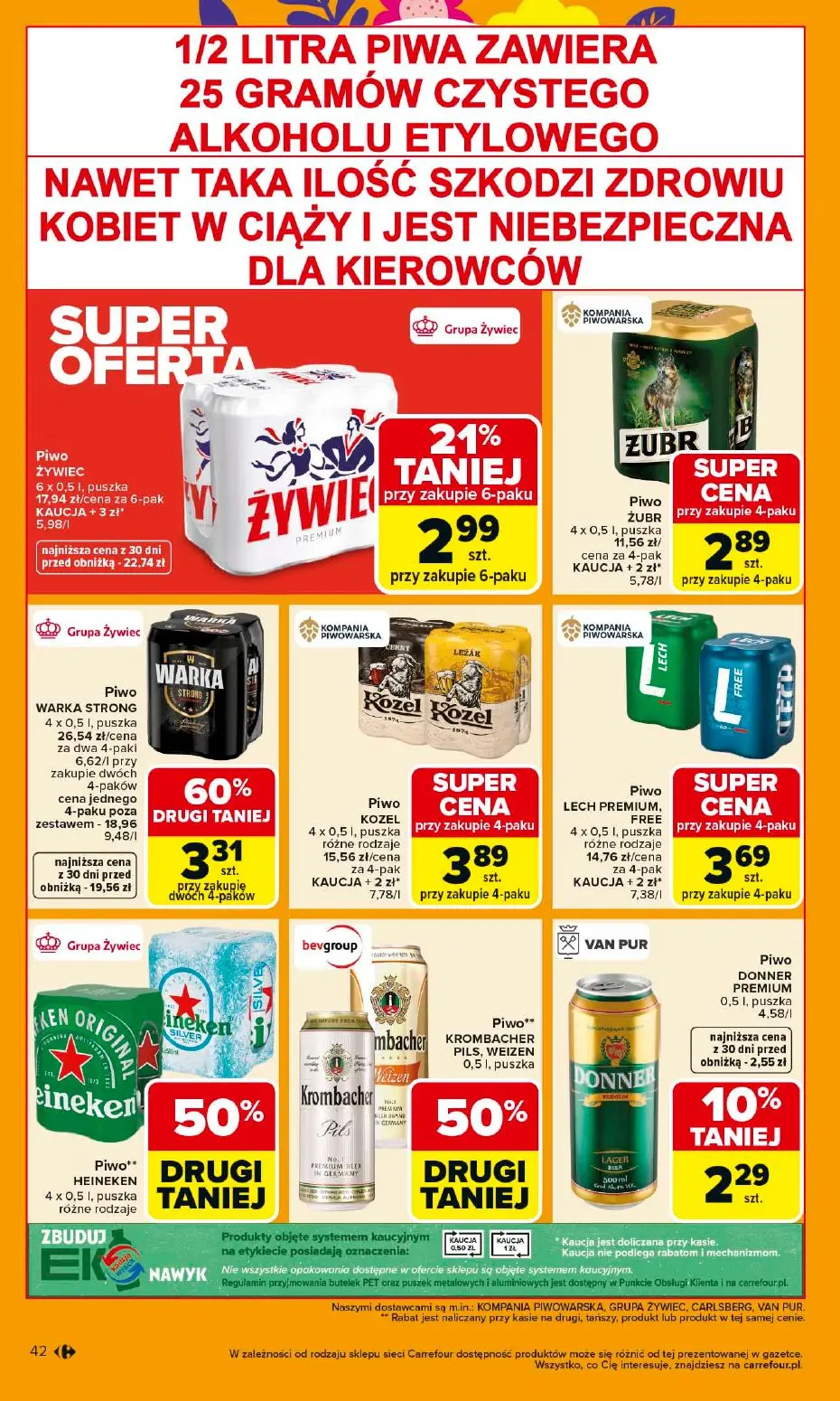 gazetka promocyjna Carrefour Od poniedziałku - Strona 48