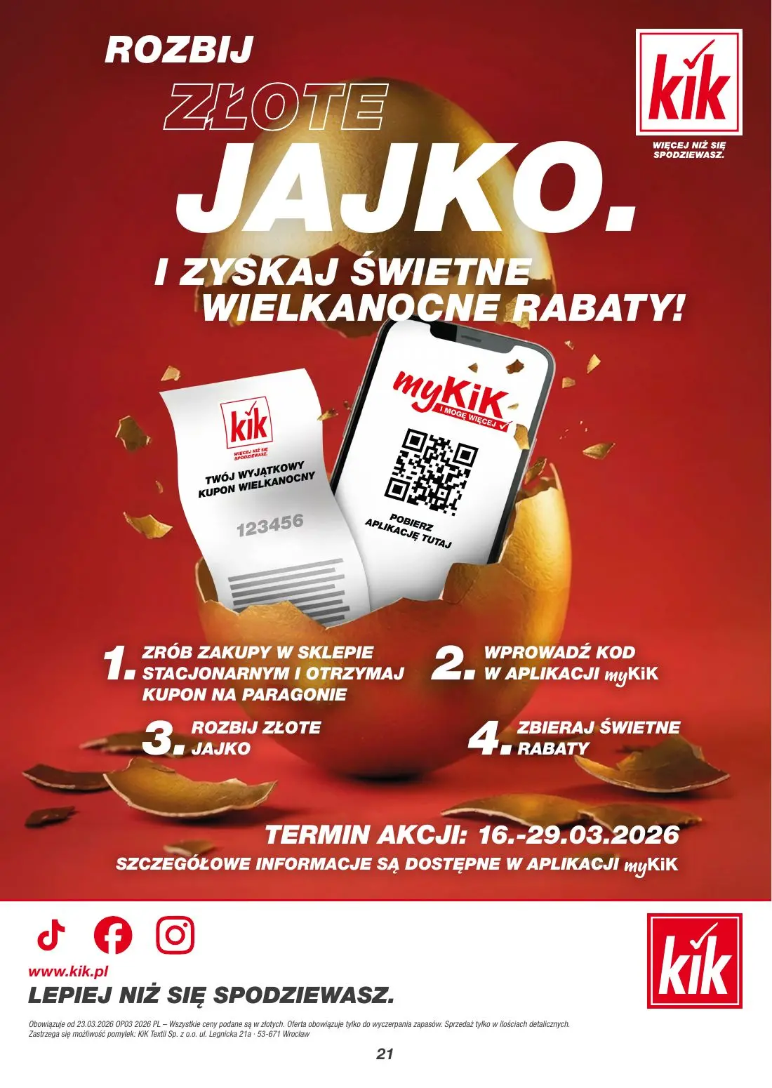gazetka promocyjna kik  - Strona 21