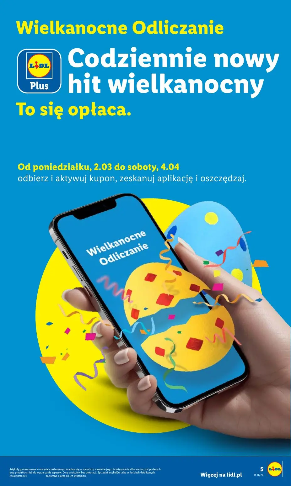 gazetka promocyjna LIDL Od poniedziałku - Strona 5