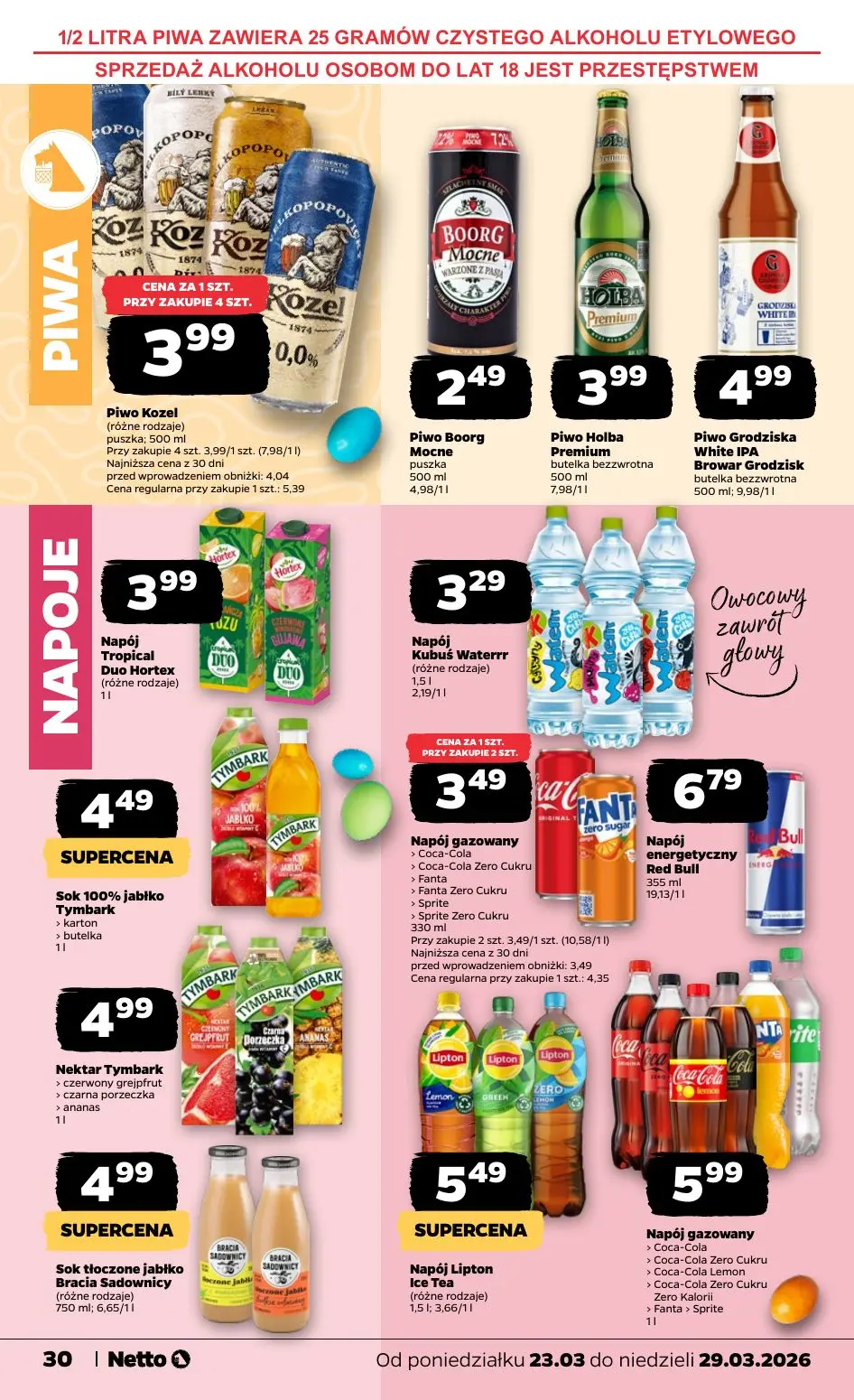 gazetka promocyjna NETTO Gazetka Spożywcza 🐥 - Strona 30