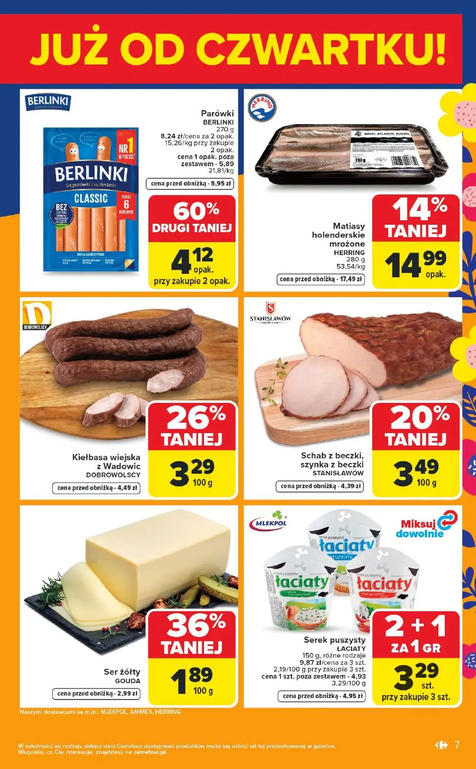 gazetka promocyjna Carrefour Market Weekend okazji już od czwartku - Strona 7