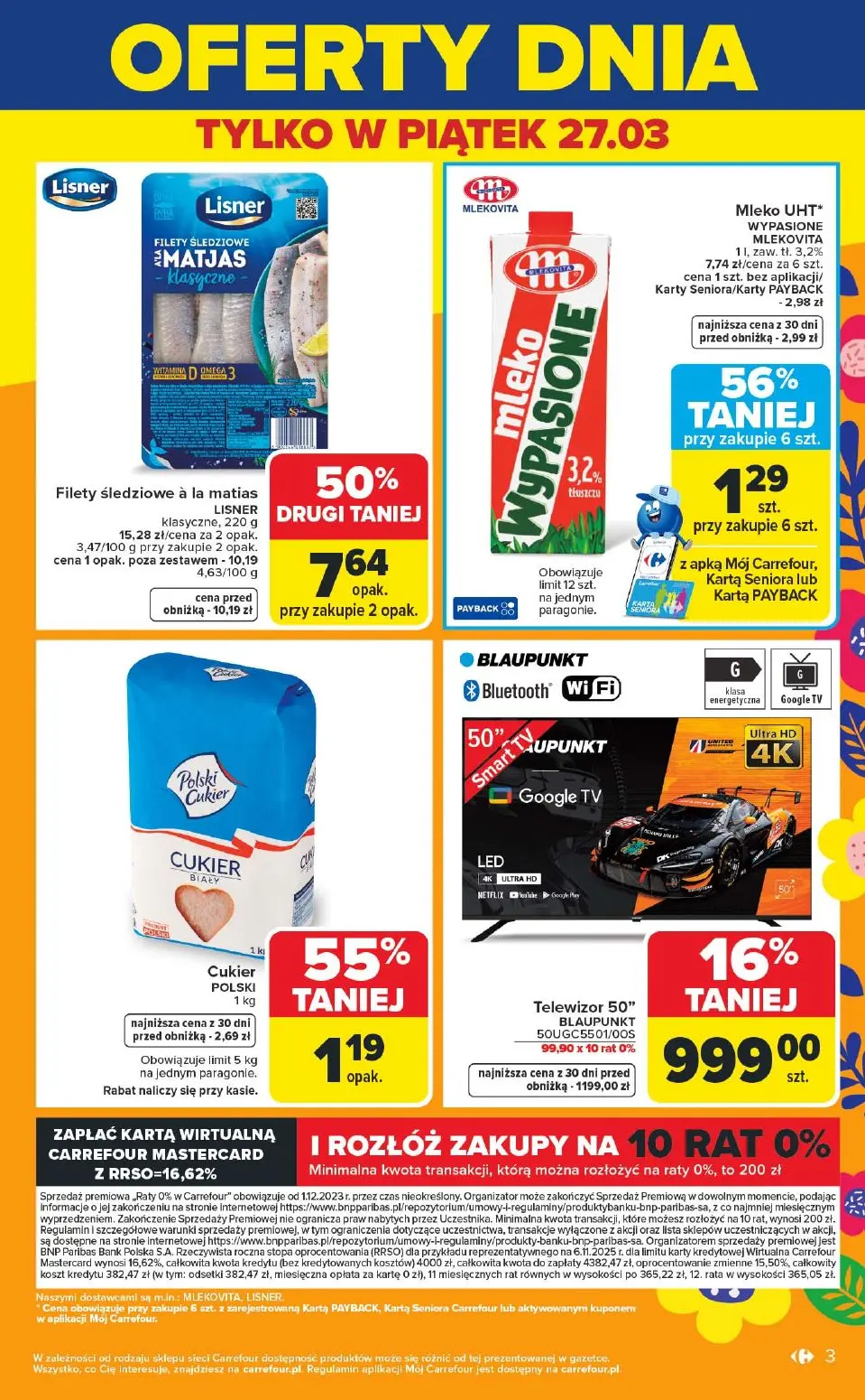 gazetka promocyjna Carrefour Weekend okazji już od czwartku - Strona 3