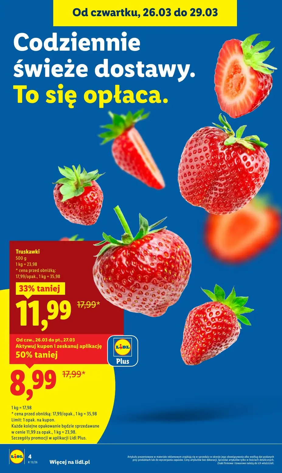 gazetka promocyjna LIDL Od czwartku - Strona 4