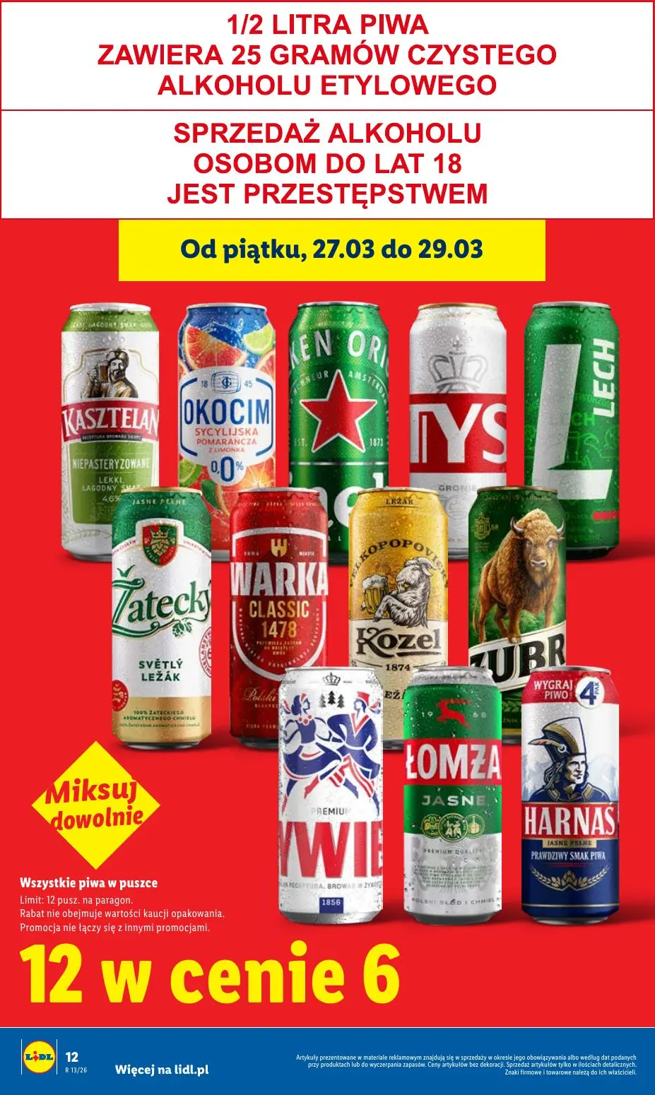 gazetka promocyjna LIDL Od czwartku - Strona 12