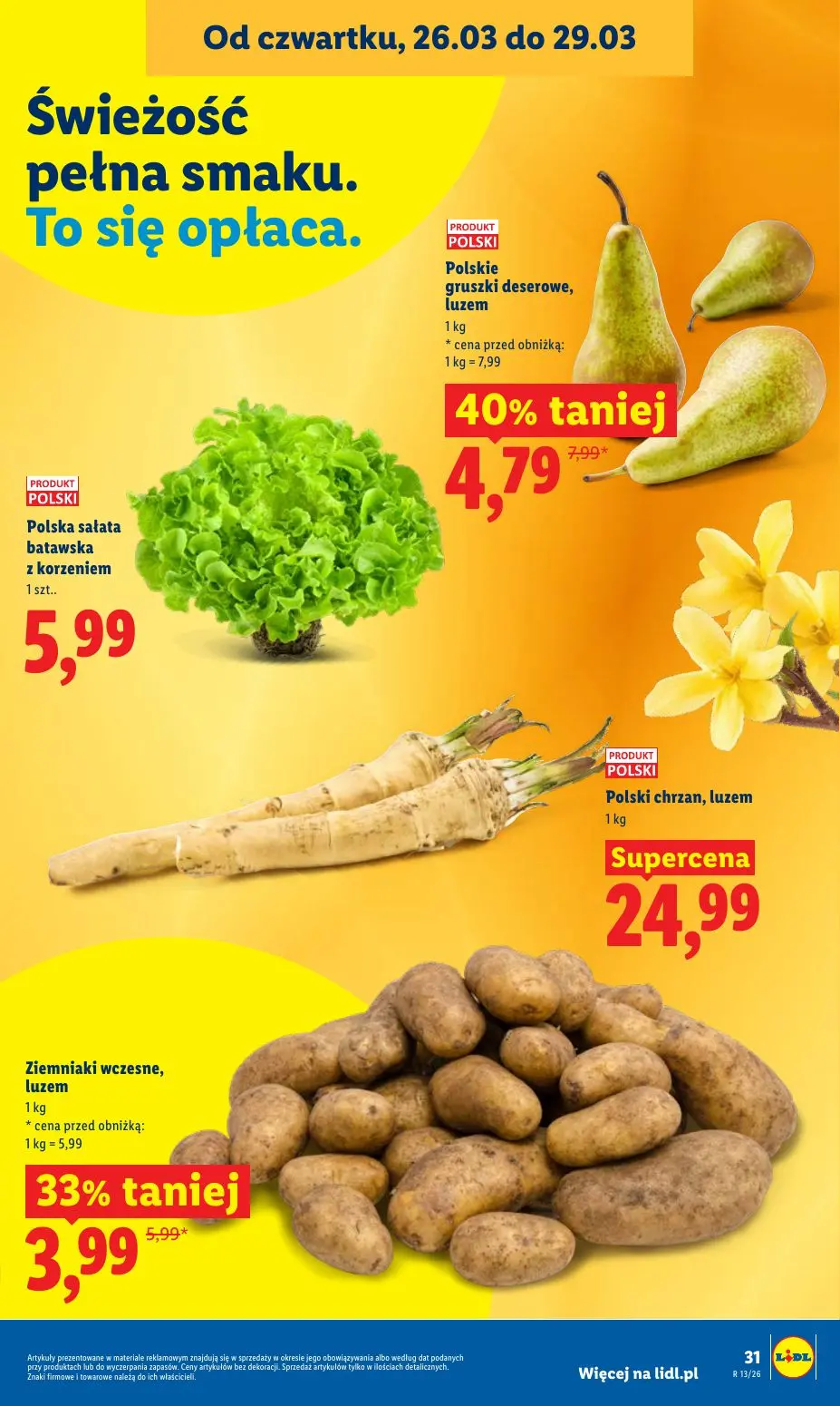 gazetka promocyjna LIDL Od czwartku - Strona 31