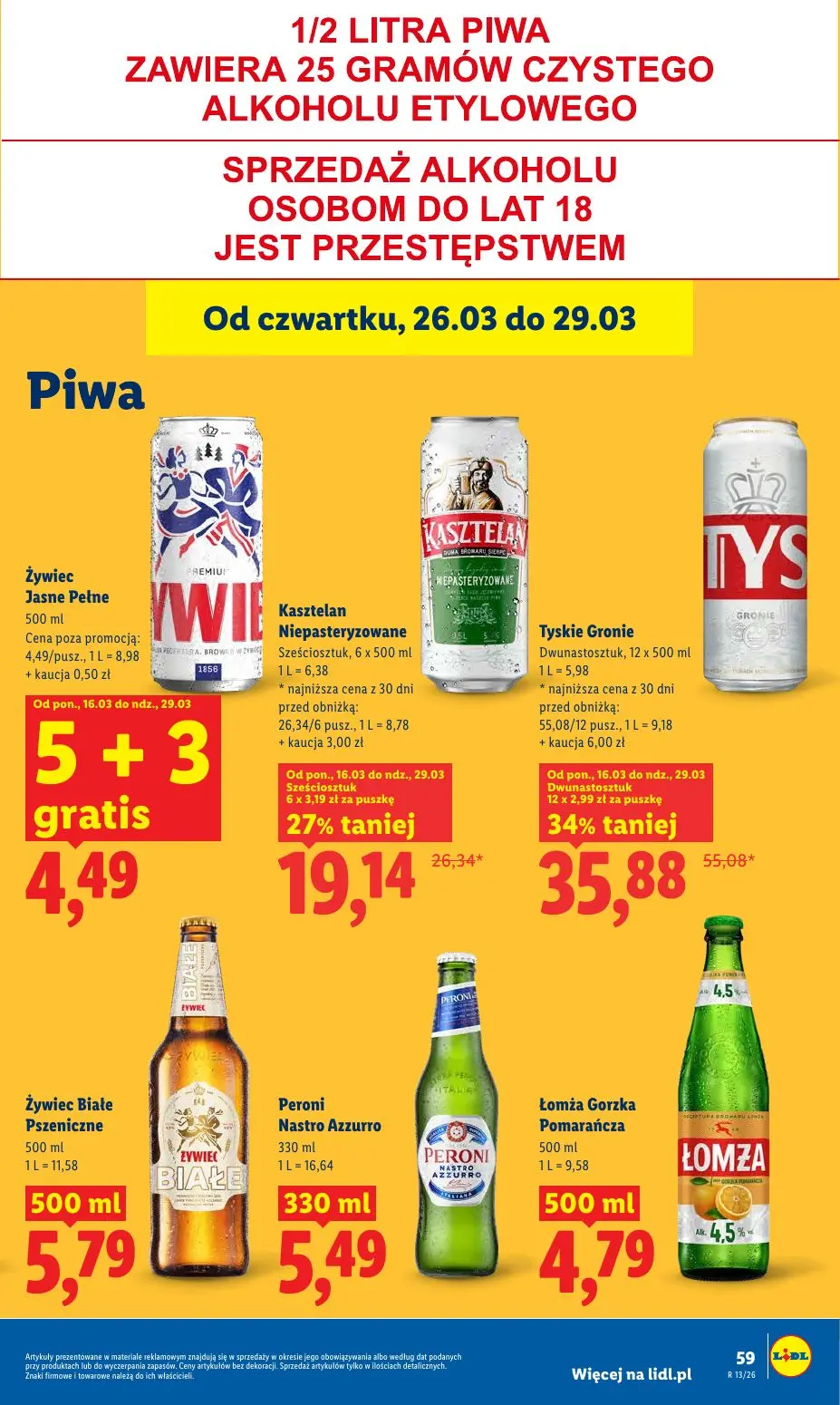gazetka promocyjna LIDL Od czwartku - Strona 59