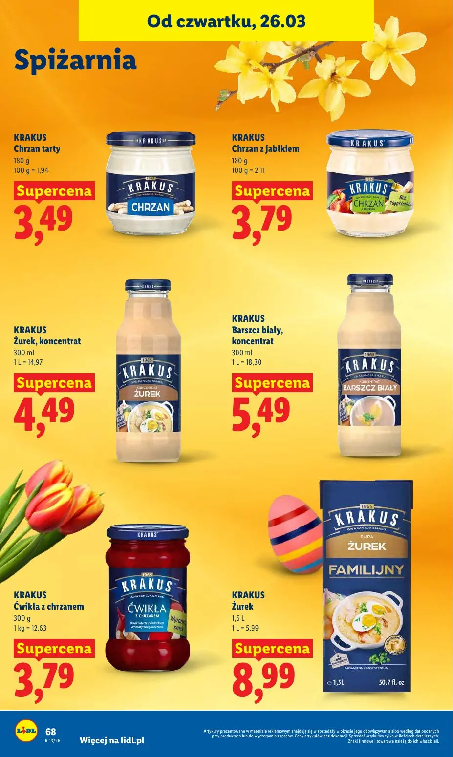 gazetka promocyjna LIDL Od czwartku - Strona 68