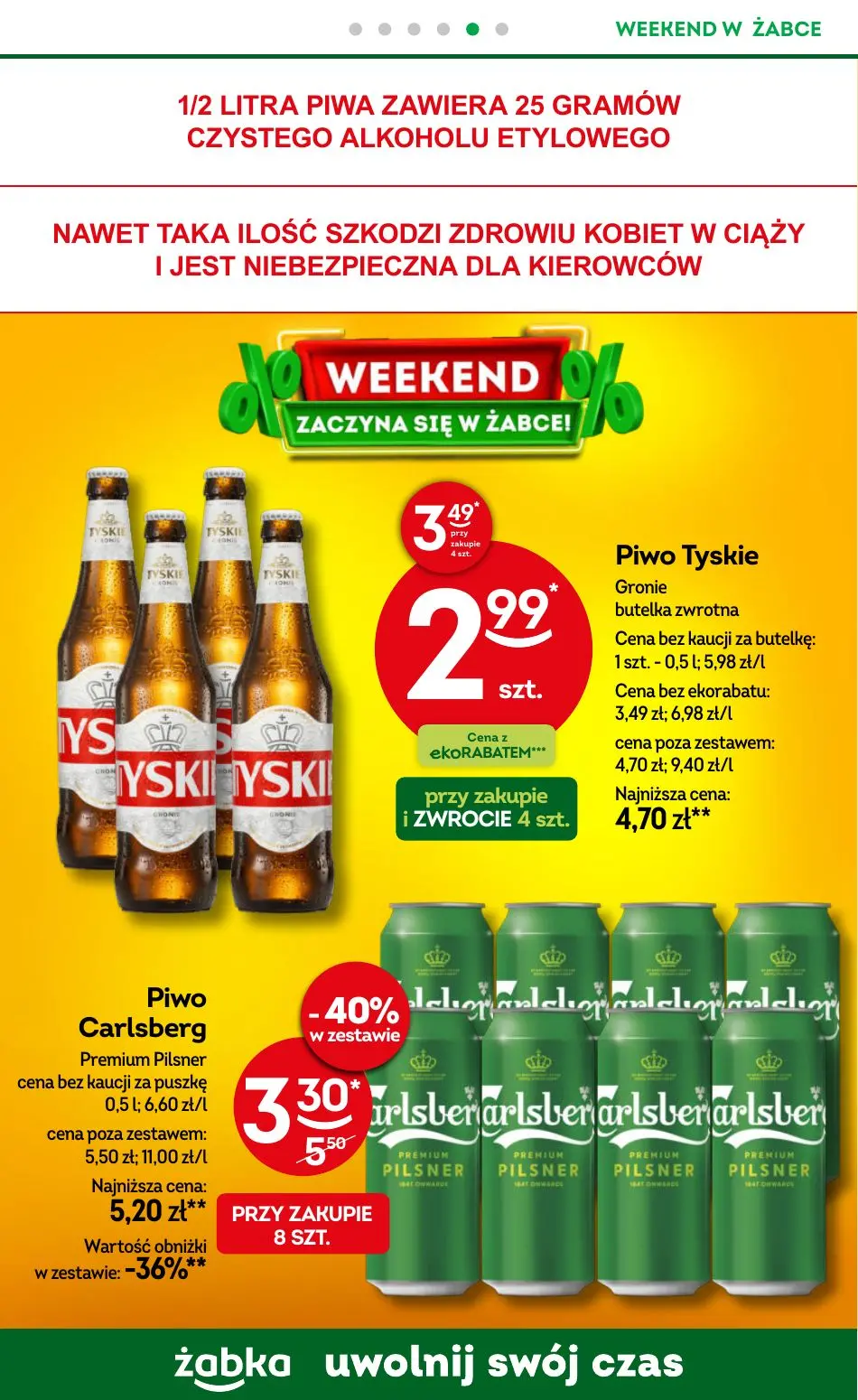 gazetka promocyjna Żabka Oferta weekendowa - Strona 6