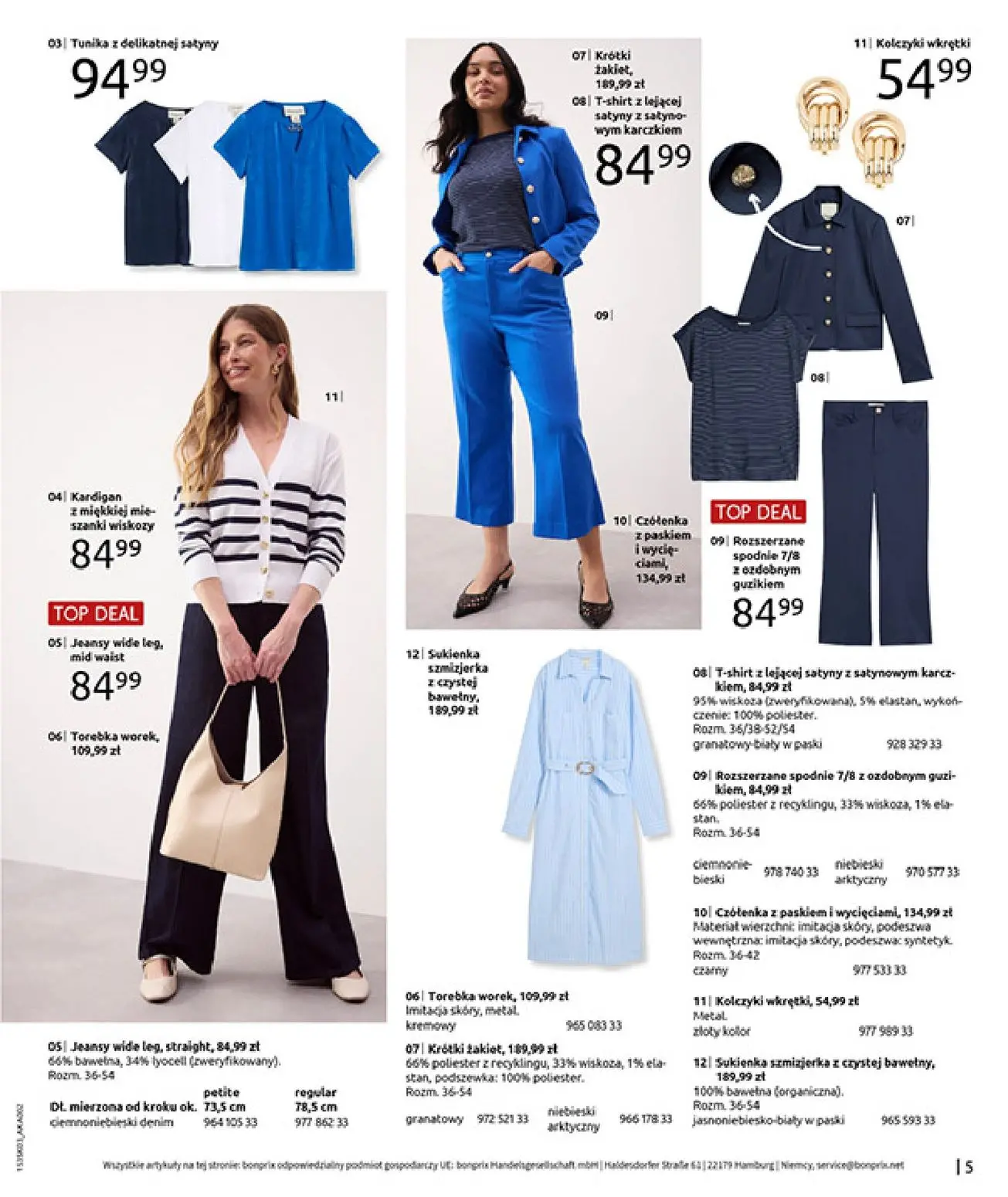 gazetka promocyjna bonprix MARYNARSKIE AKCENTY - Strona 7