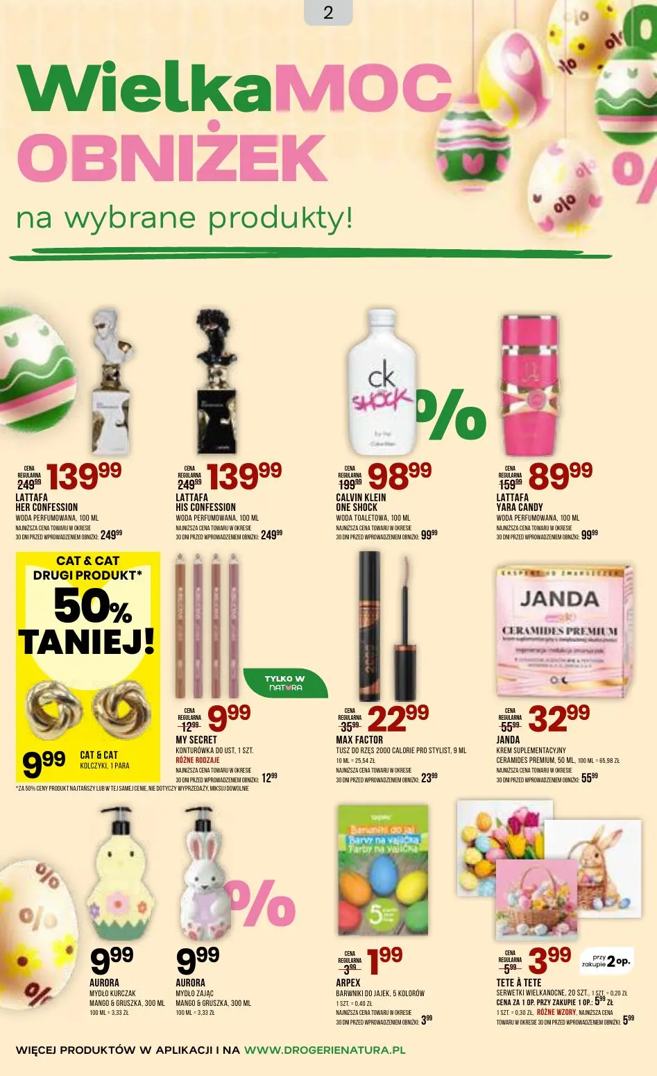 gazetka promocyjna Natura Wielka moc obniżek - Strona 2