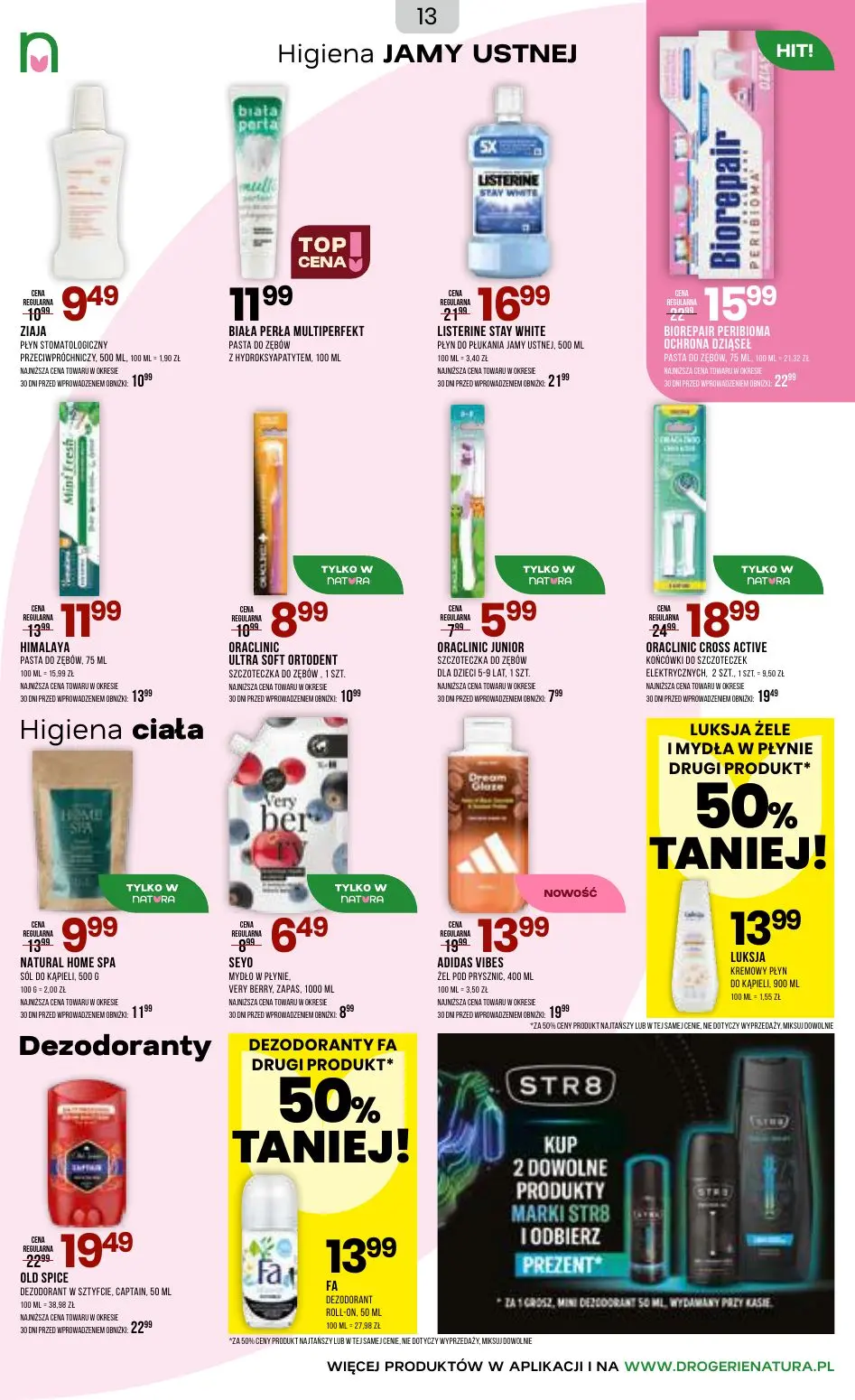 gazetka promocyjna Natura Wielka moc obniżek - Strona 13