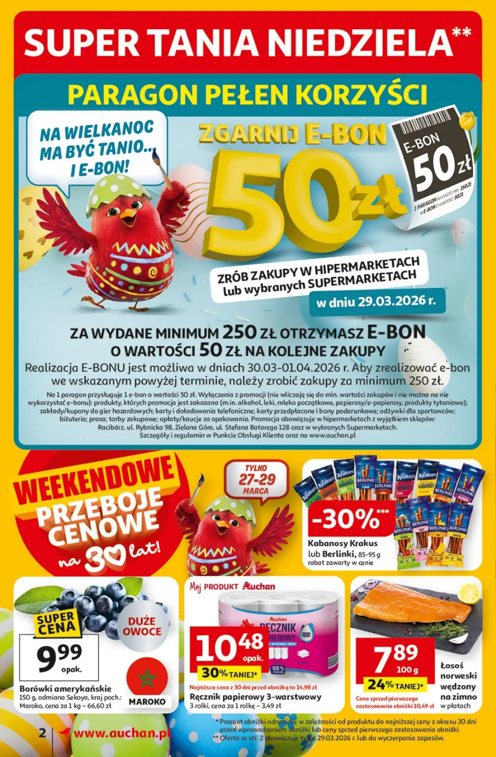 gazetka promocyjna Auchan Supermarket Ceny jak malowane - Strona 2
