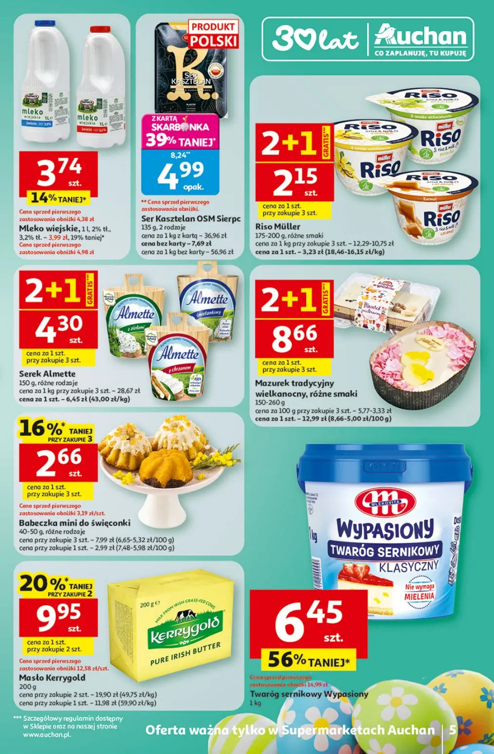 gazetka promocyjna Auchan Supermarket Ceny jak malowane - Strona 5