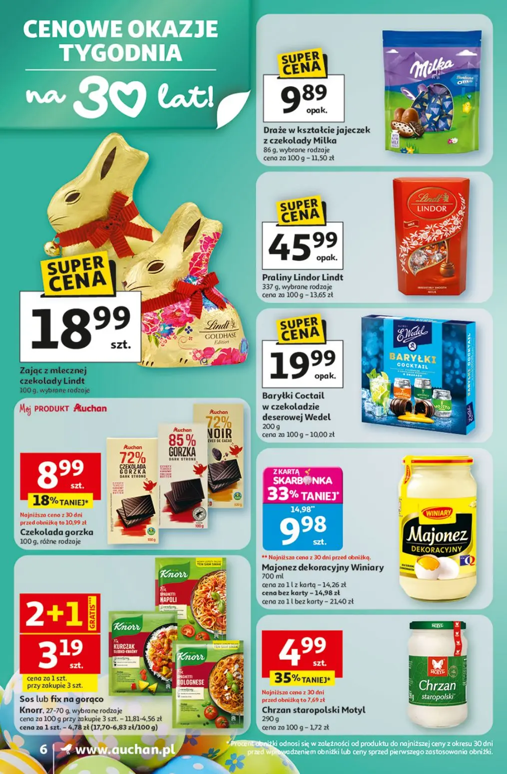 gazetka promocyjna Auchan Supermarket Ceny jak malowane - Strona 6