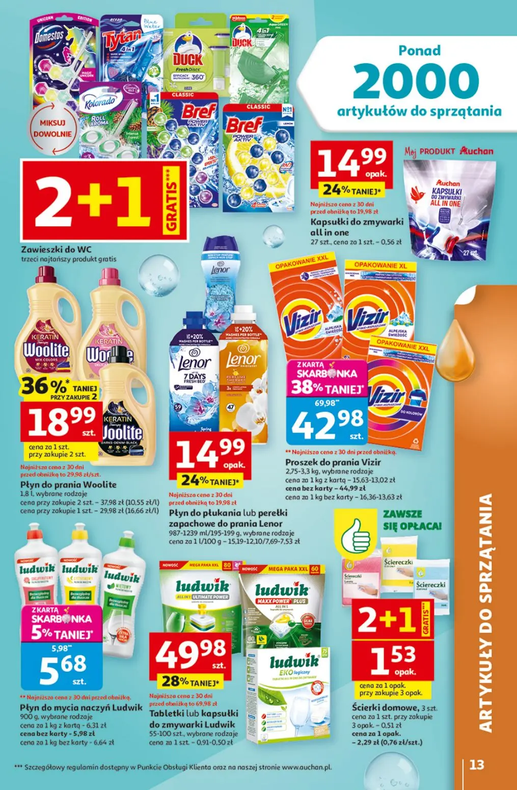 gazetka promocyjna Auchan Ceny jak malowane - Strona 13