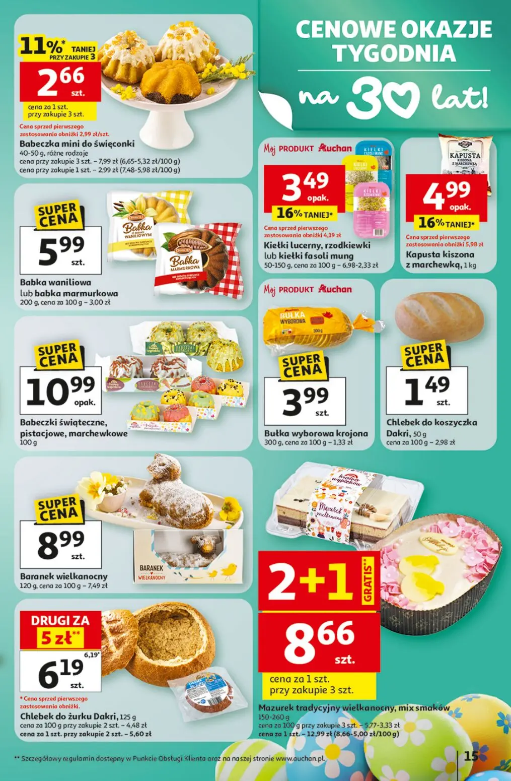 gazetka promocyjna Auchan Ceny jak malowane - Strona 15