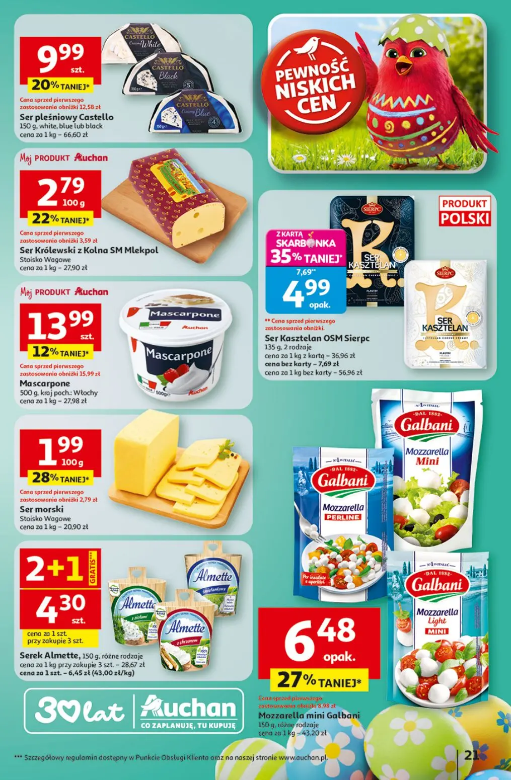 gazetka promocyjna Auchan Ceny jak malowane - Strona 21
