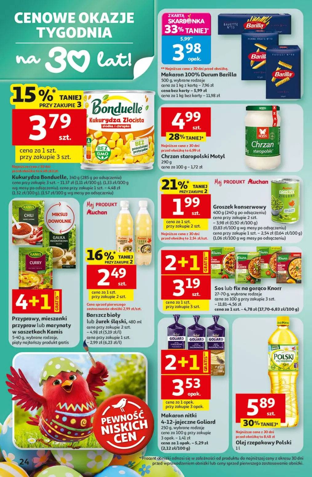 gazetka promocyjna Auchan Ceny jak malowane - Strona 24
