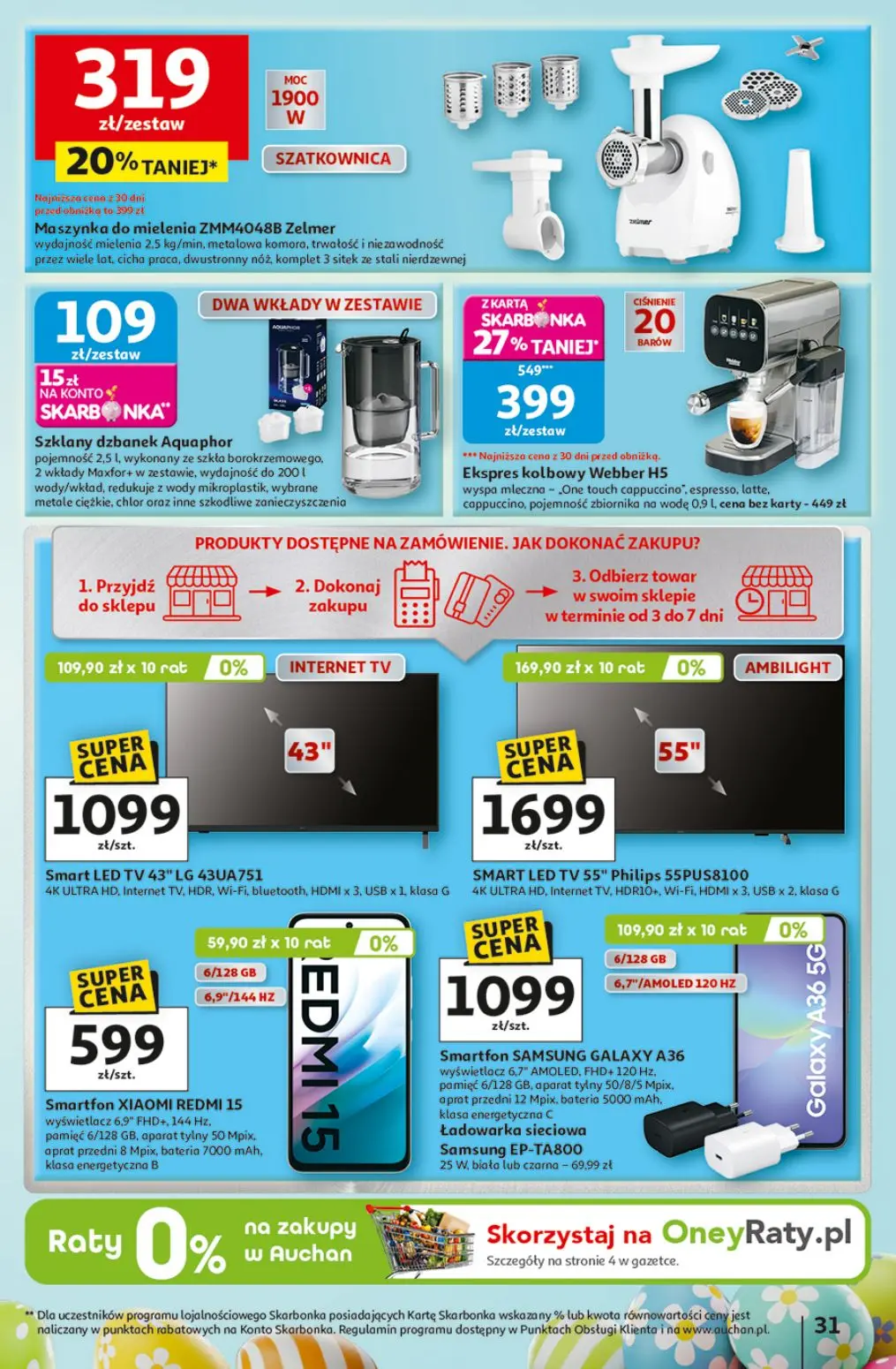gazetka promocyjna Auchan Ceny jak malowane - Strona 31