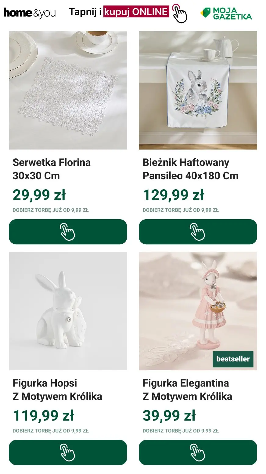 gazetka promocyjna home&you 💐Kolekcja: Lśniąca Wielkanoc🐇 - Strona 6