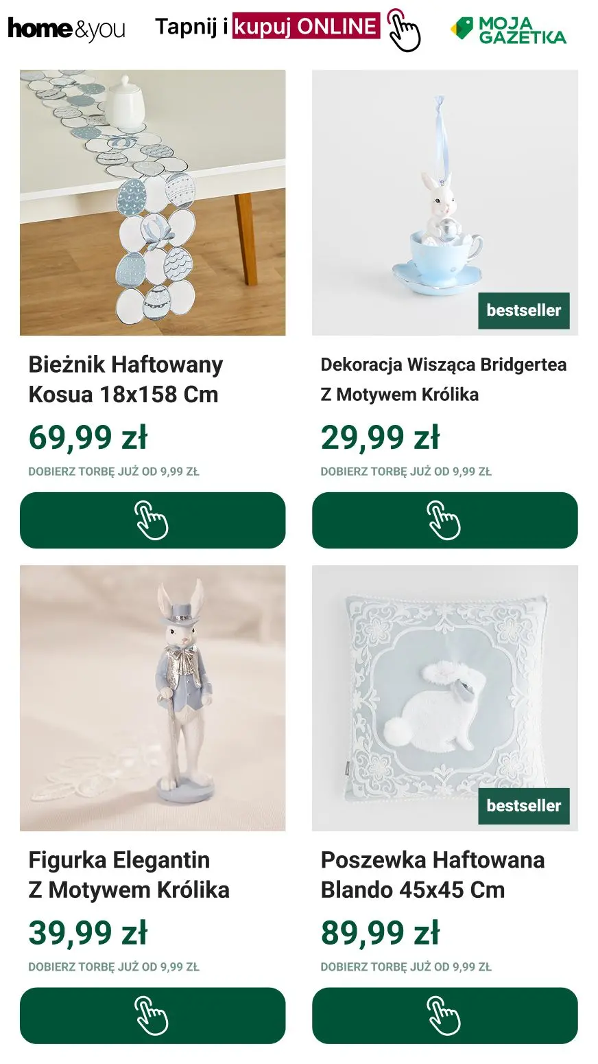 gazetka promocyjna home&you 💐Kolekcja: Lśniąca Wielkanoc🐇 - Strona 8