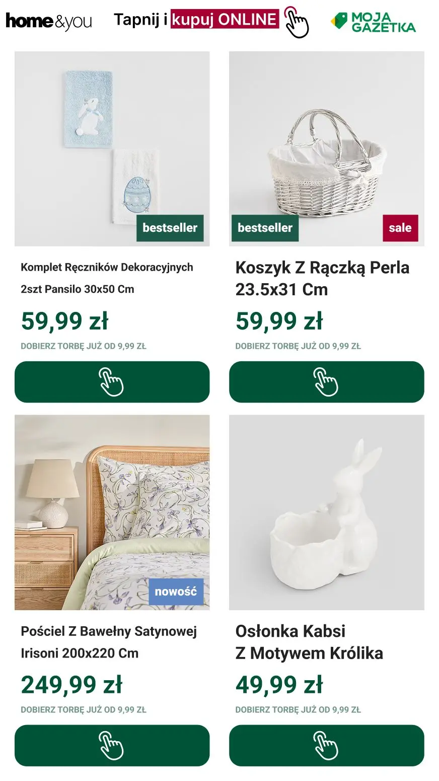 gazetka promocyjna home&you 💐Kolekcja: Lśniąca Wielkanoc🐇 - Strona 9