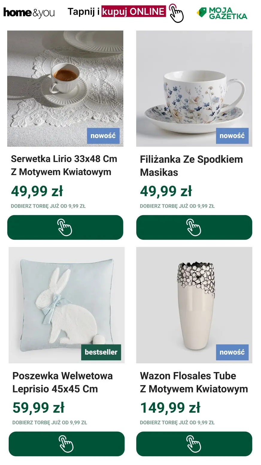 gazetka promocyjna home&you 💐Kolekcja: Lśniąca Wielkanoc🐇 - Strona 11