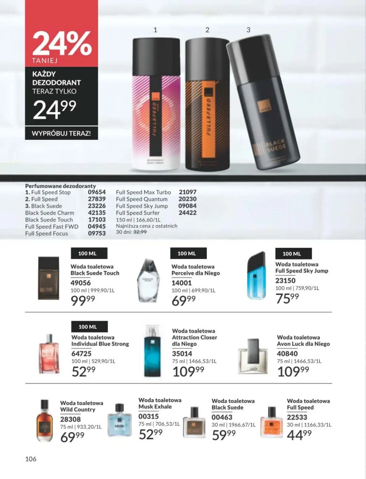 gazetka promocyjna AVON - Strona 106