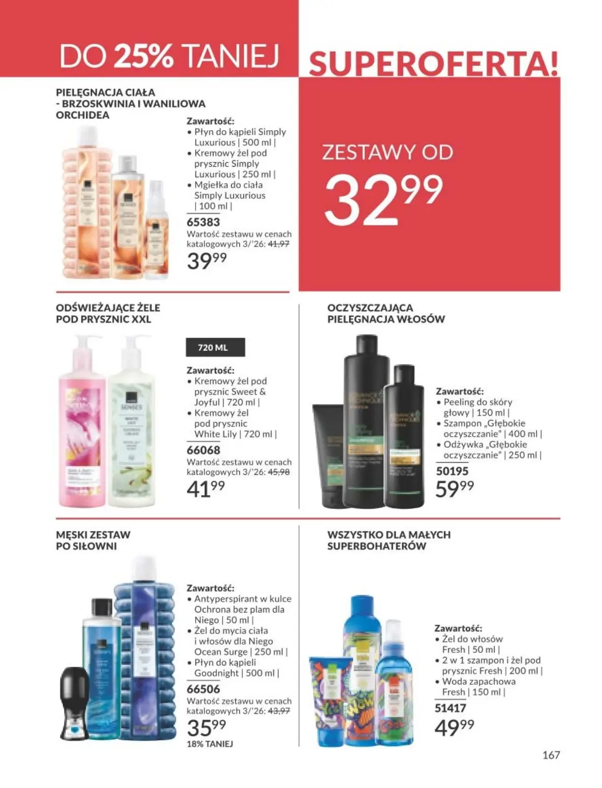 gazetka promocyjna AVON - Strona 167