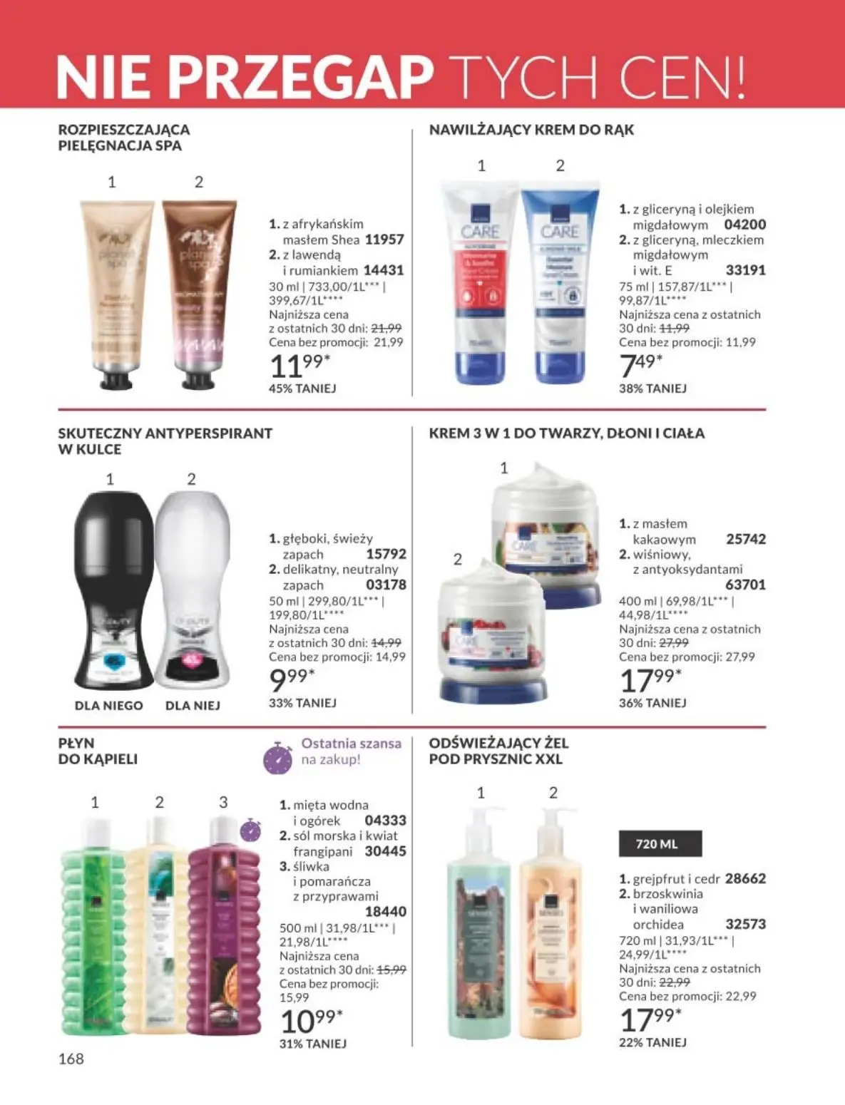 gazetka promocyjna AVON - Strona 168