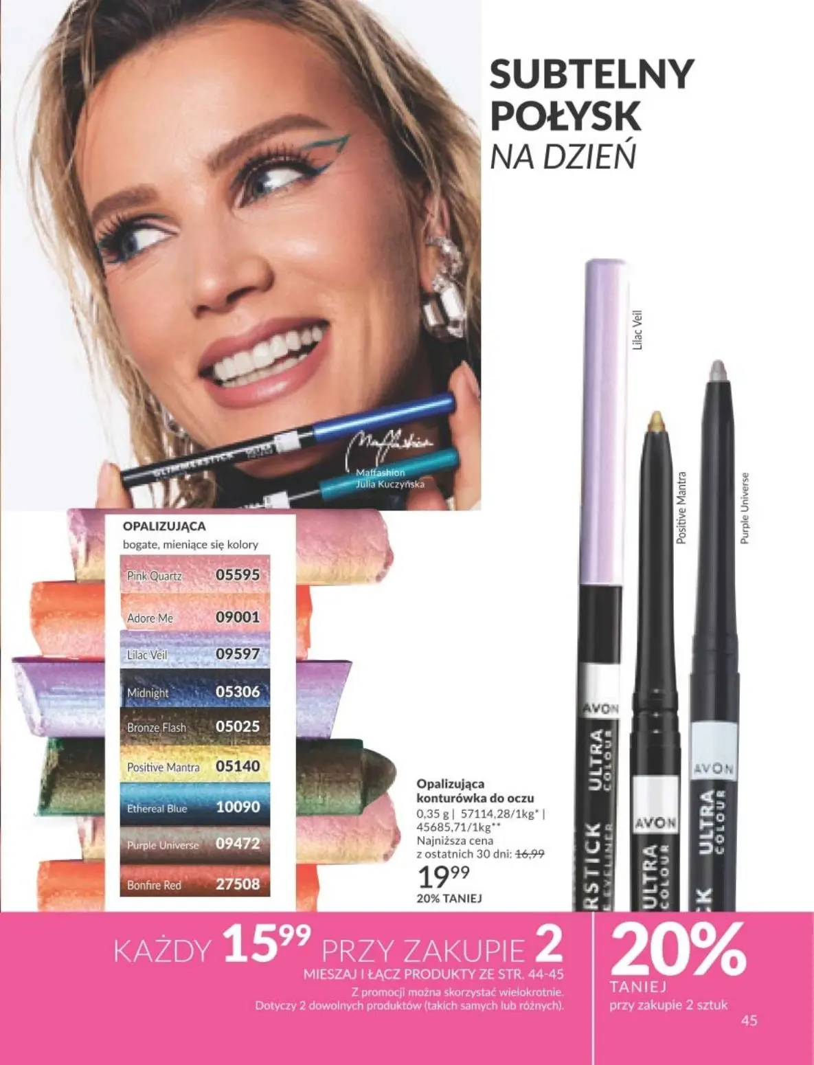 gazetka promocyjna AVON - Strona 45