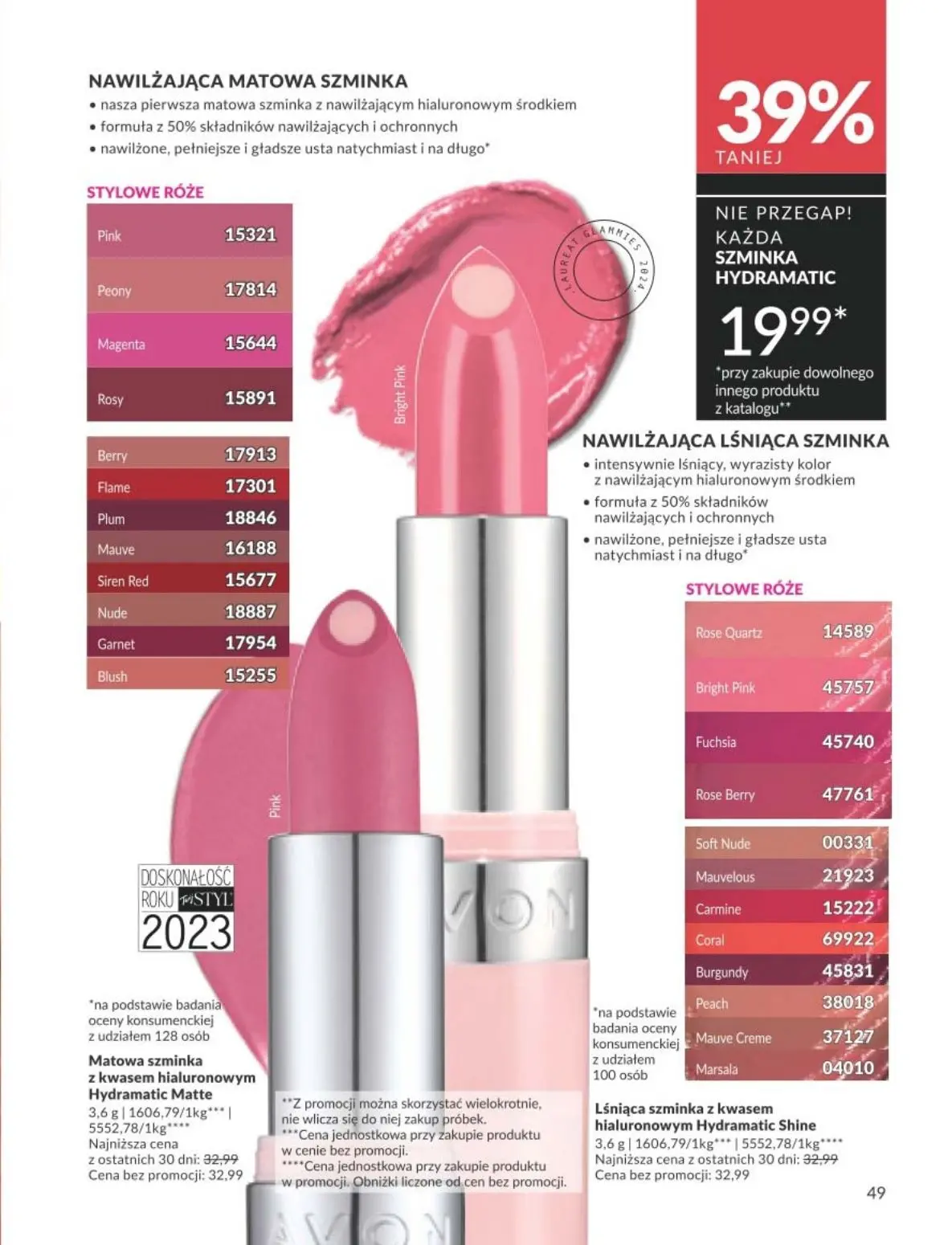 gazetka promocyjna AVON - Strona 49